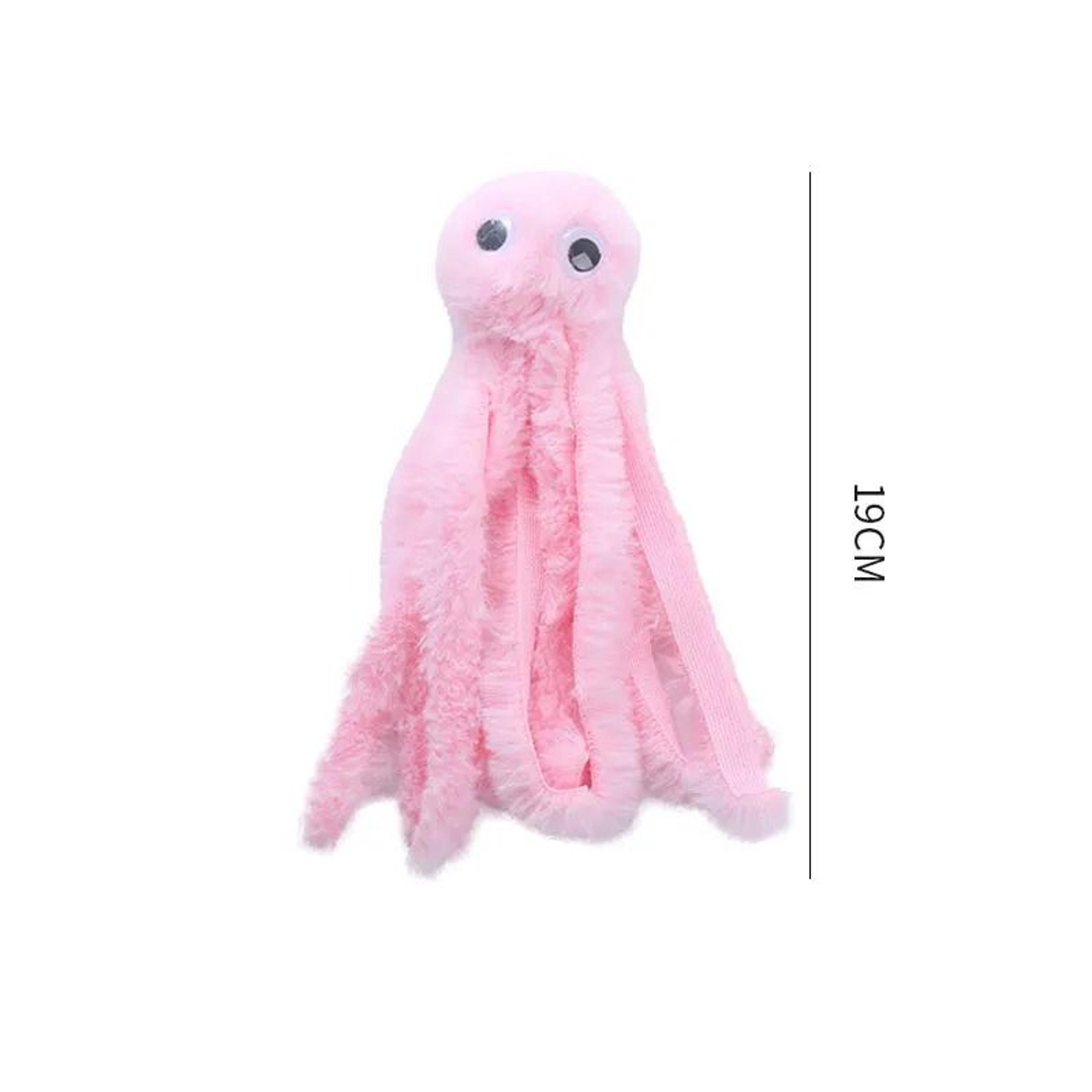 Plush Octopus Interactive Cat Toy 8