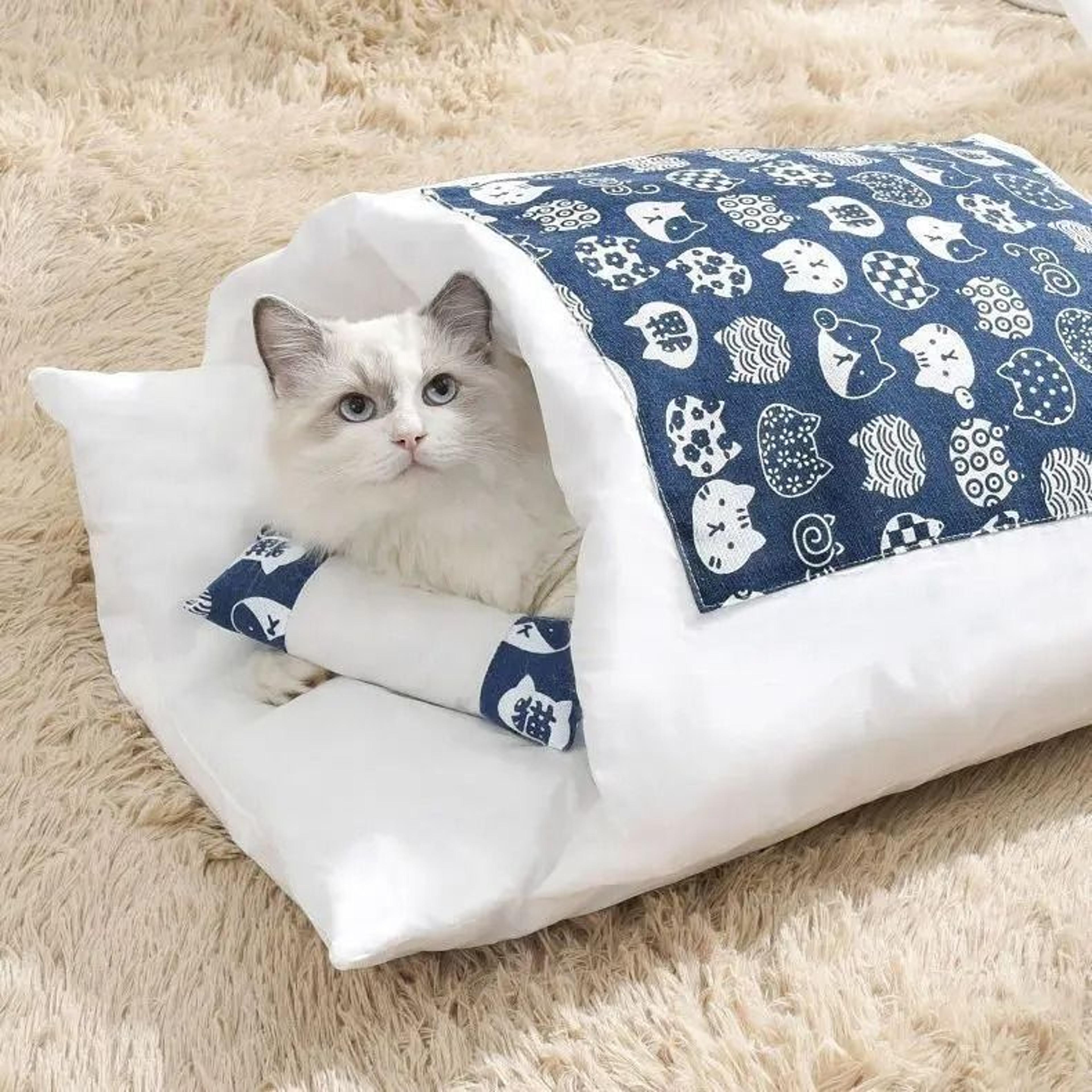 Kawaii JapaneseStyle Cat Sleeping Bag 7