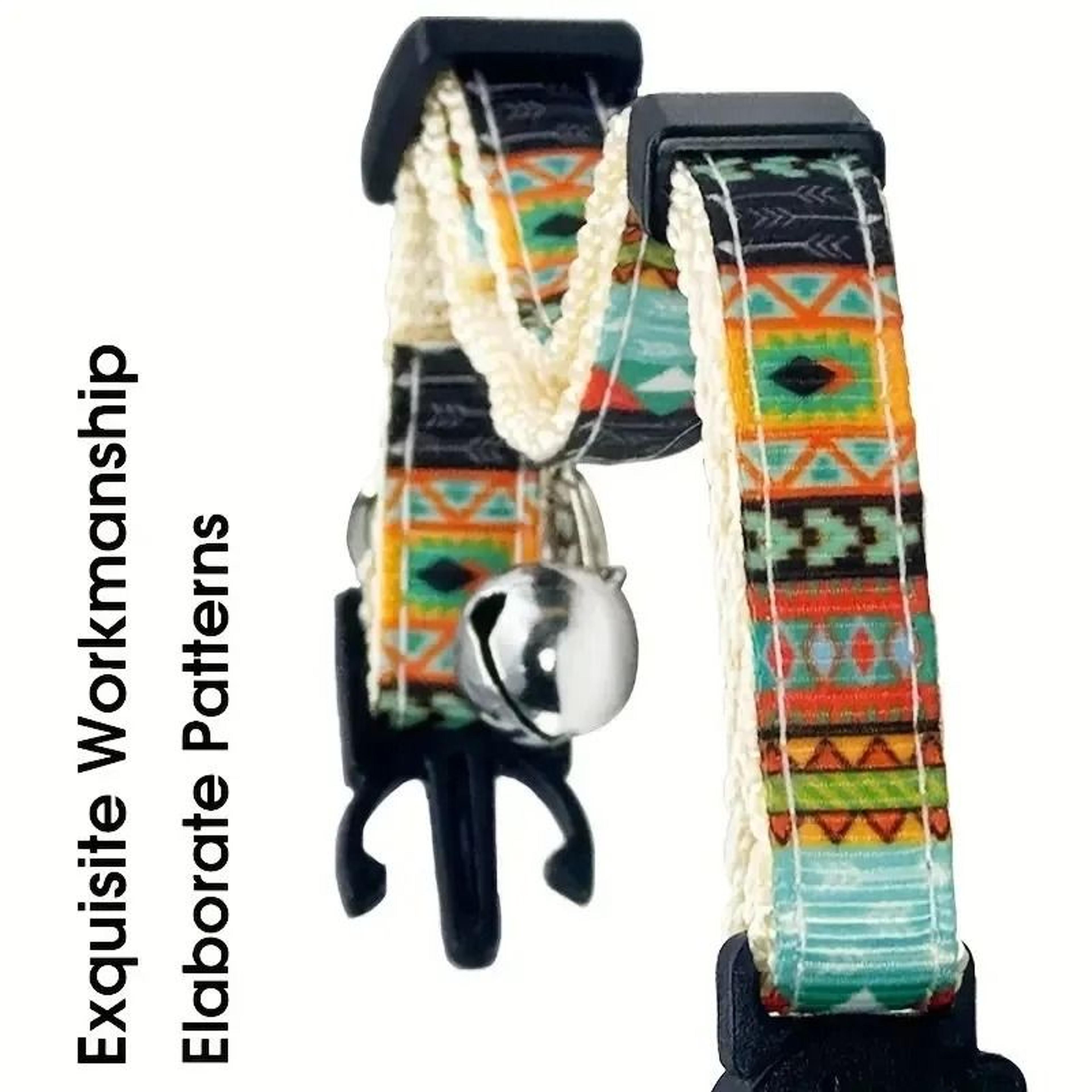 Bohemian Personalized Breakaway Cat Collar 2