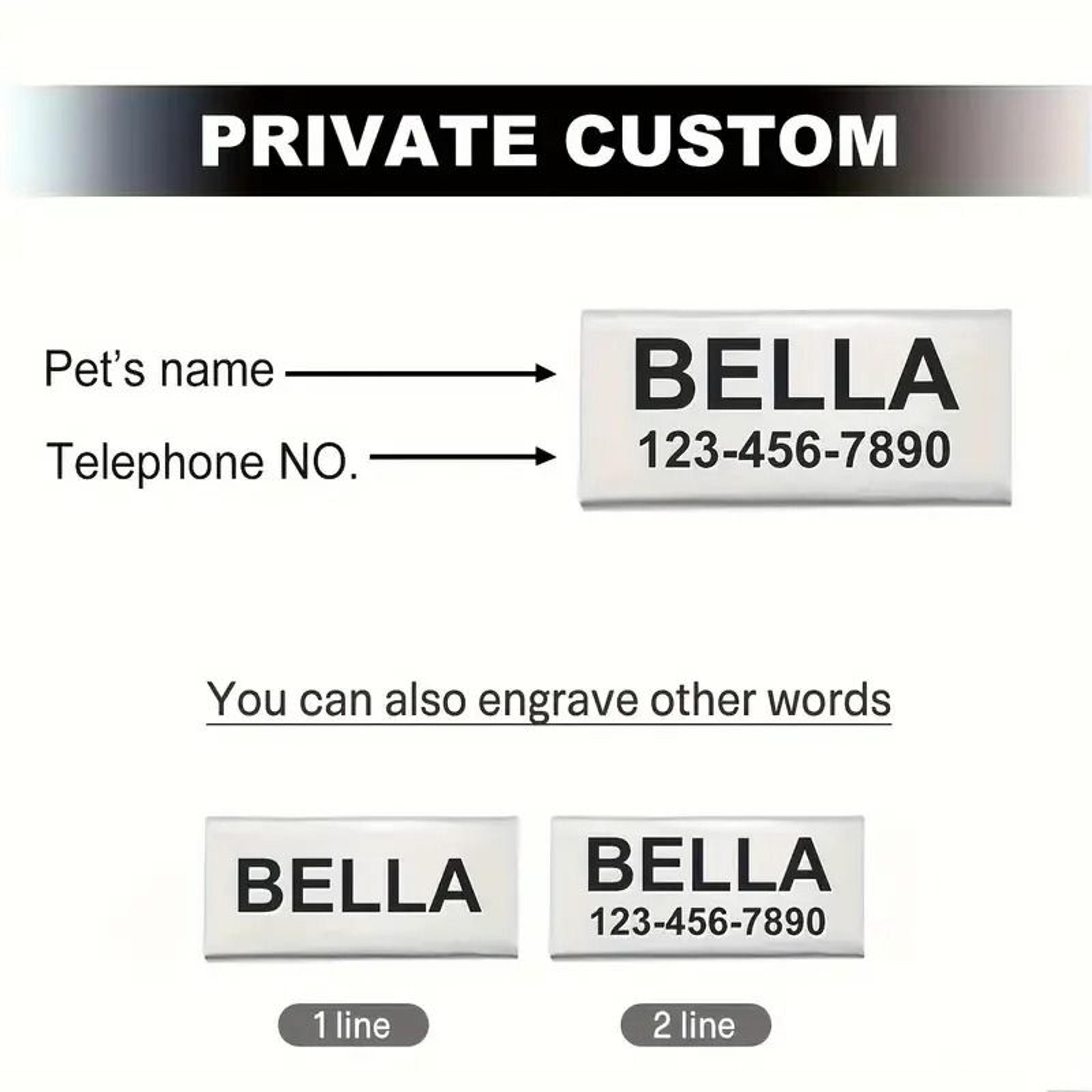 Bohemian Personalized Breakaway Cat Collar 4