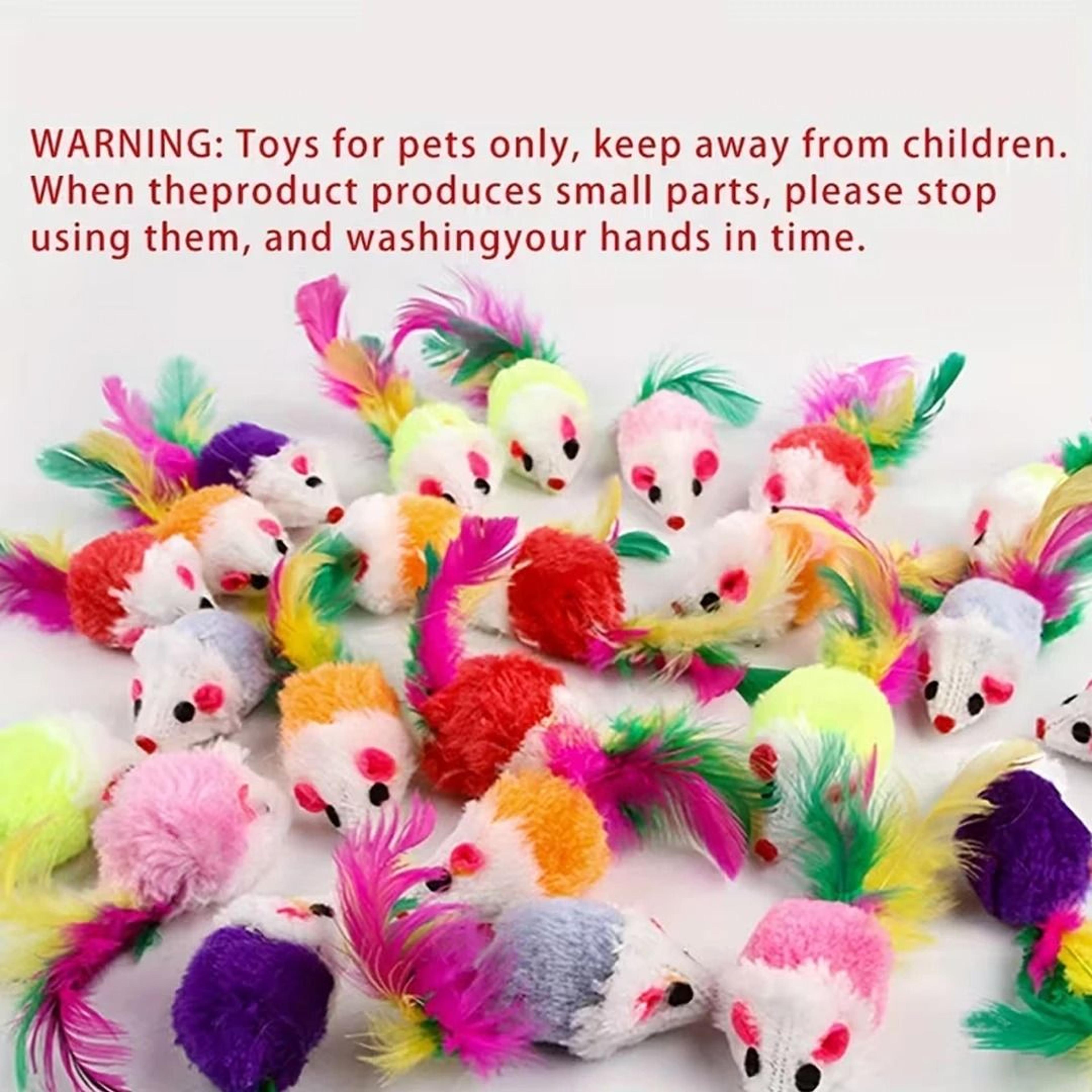 Cute Mini Fleece False Mouse Cat Toys 2