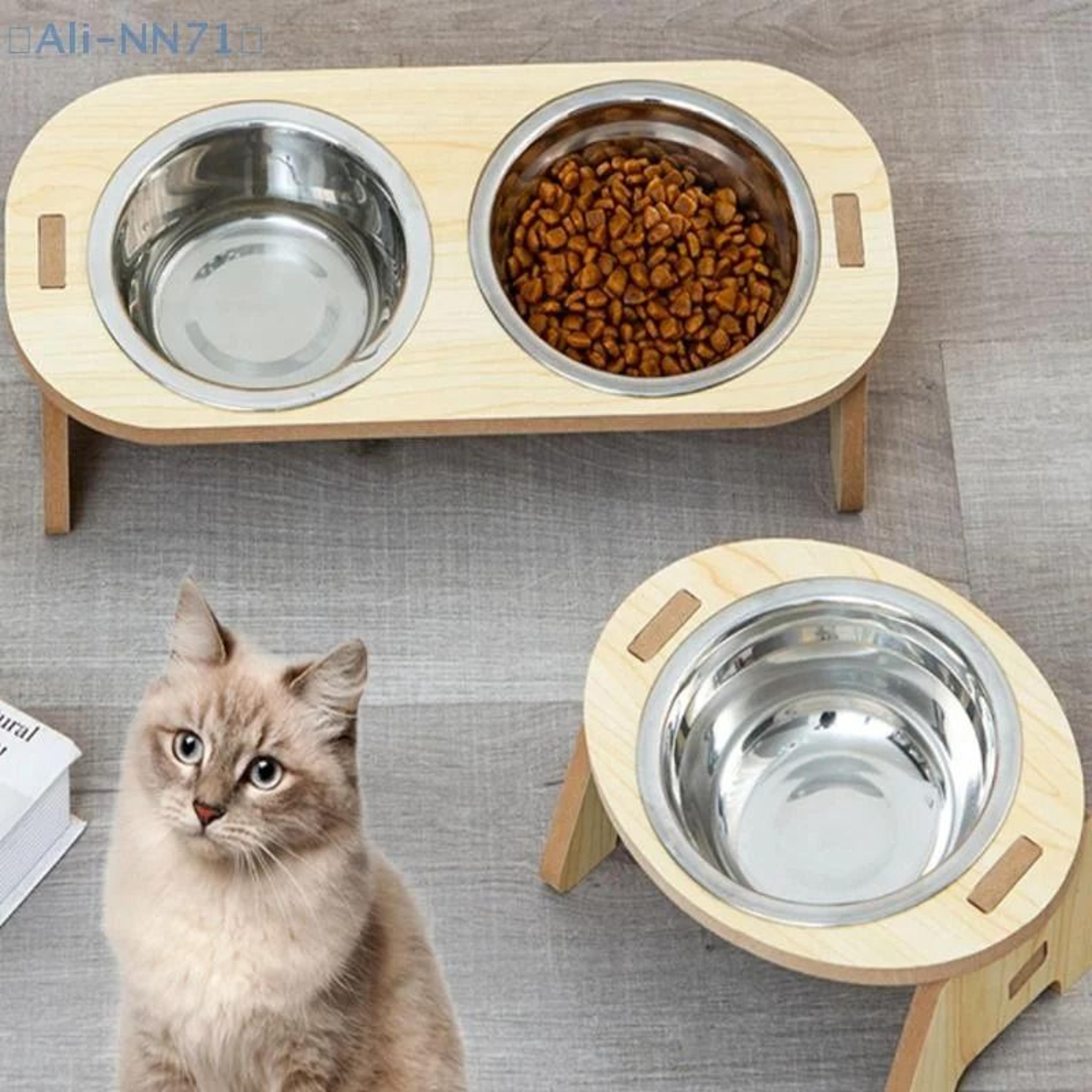 2in1 Ergonomic Elevated Pet Dining Set 0