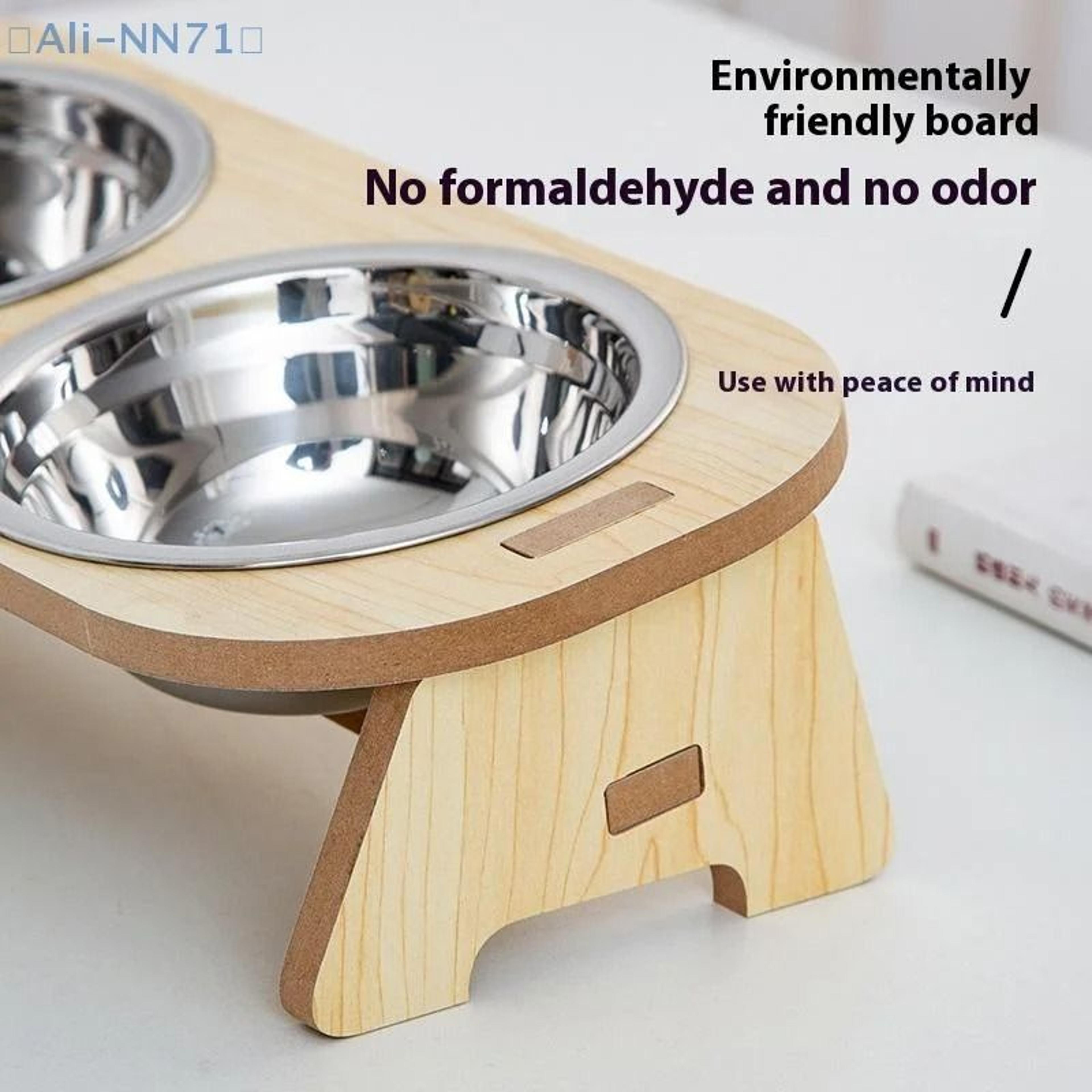 2in1 Ergonomic Elevated Pet Dining Set 5