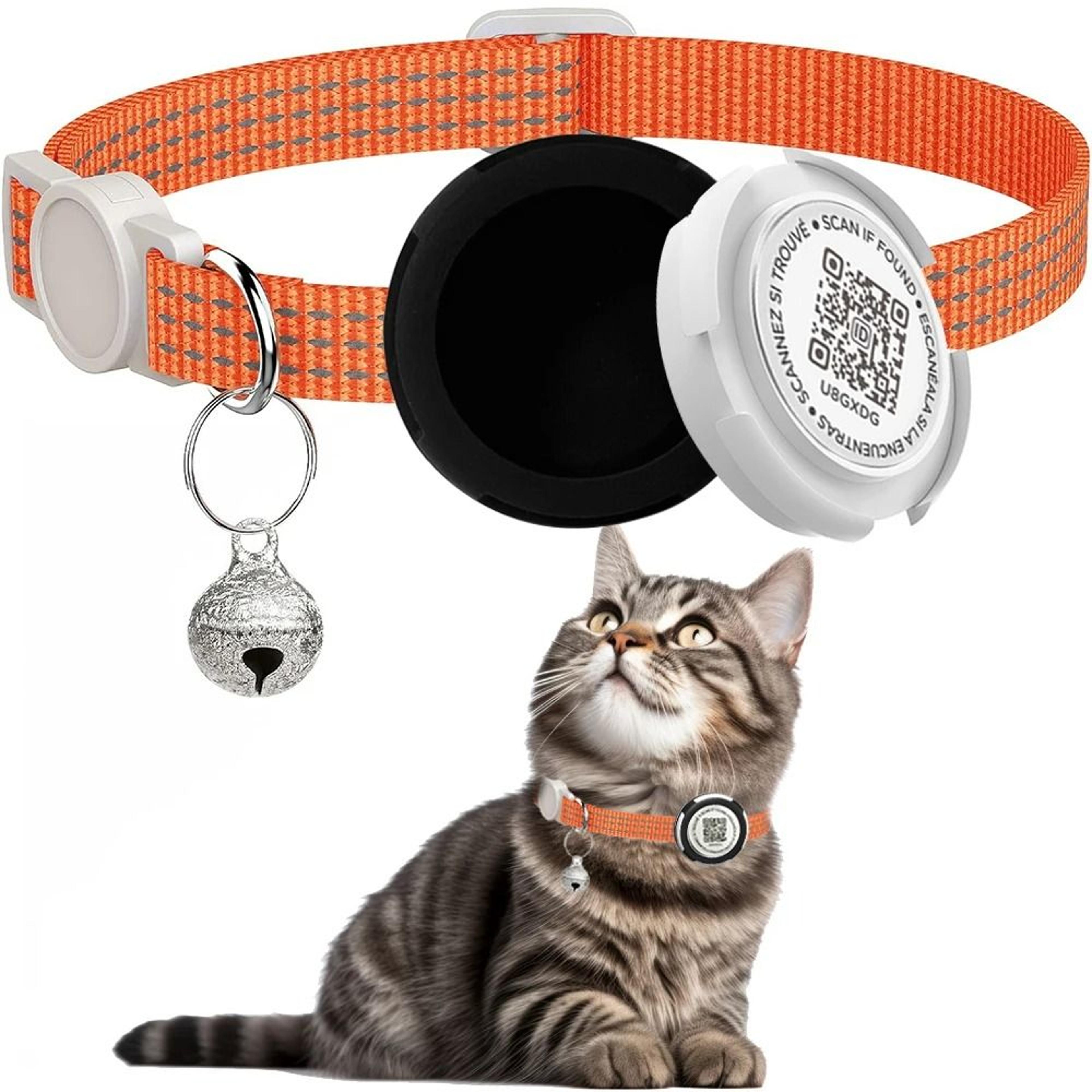 DualProtection AirTag  QR ID Reflective Collar 9