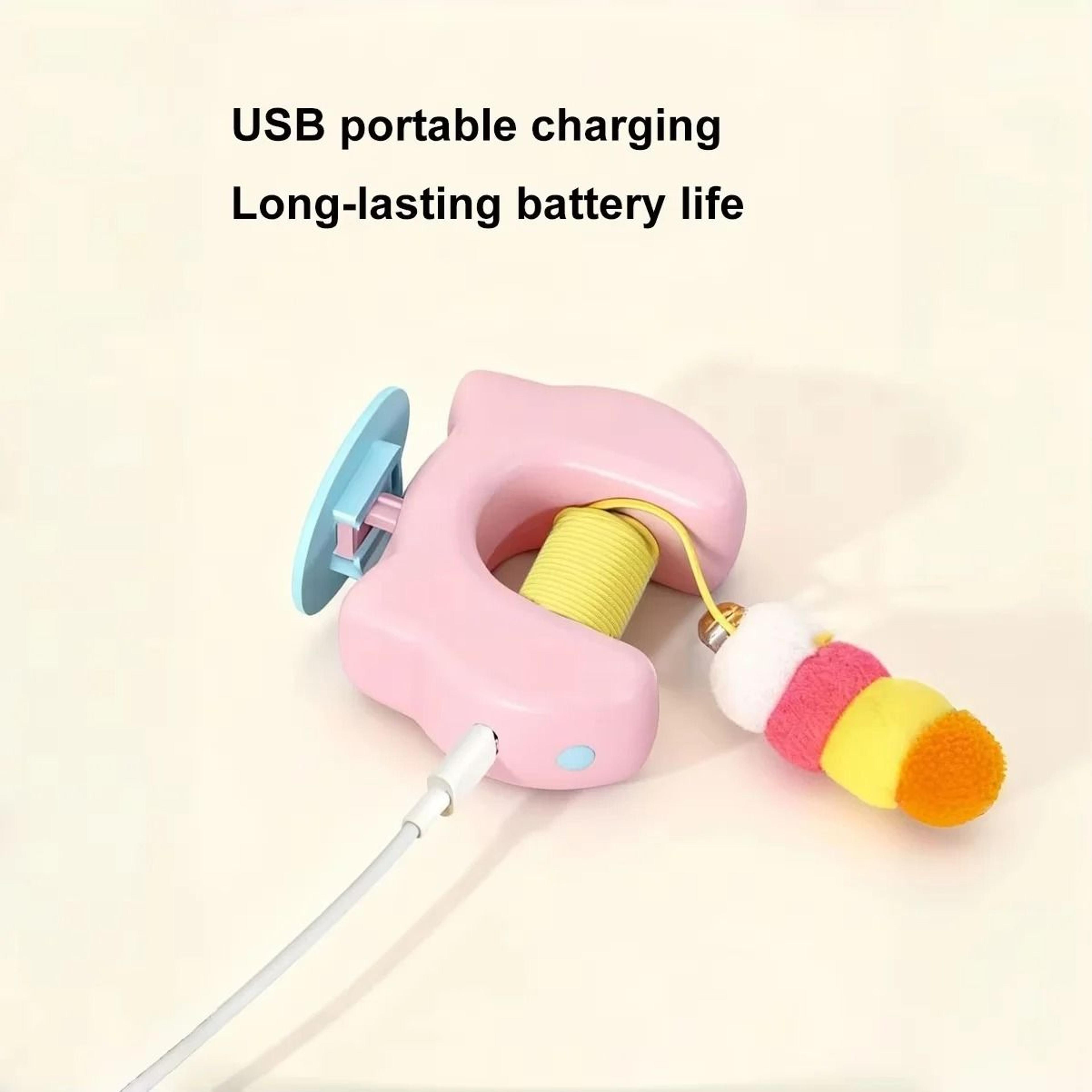 Electric AutoLifting Hanging Door Cat Toy 1