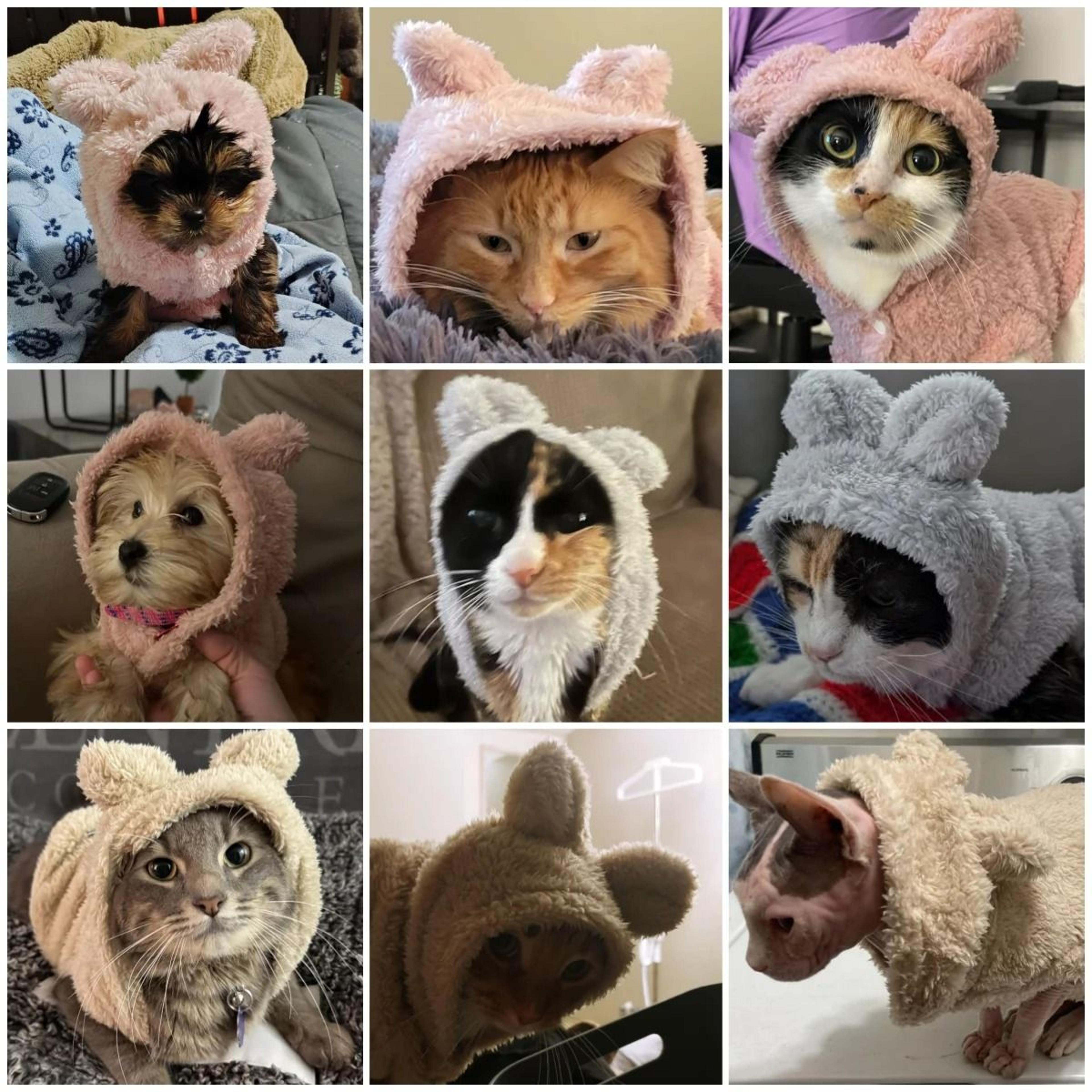 UltraSoft Winter Fleece Pet Hoodie 5