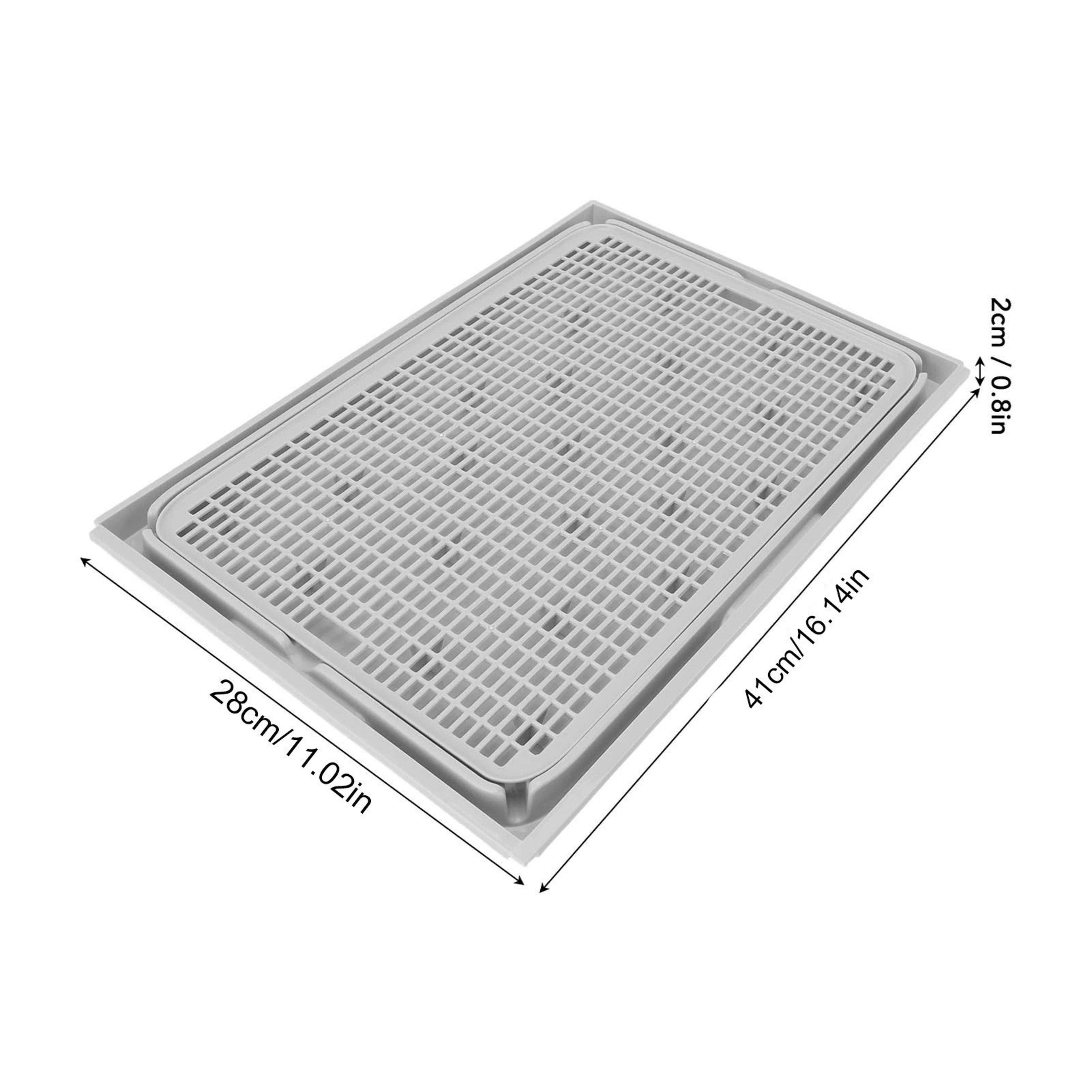 Spacious Rigid DoubleLayer Litter Catcher 5