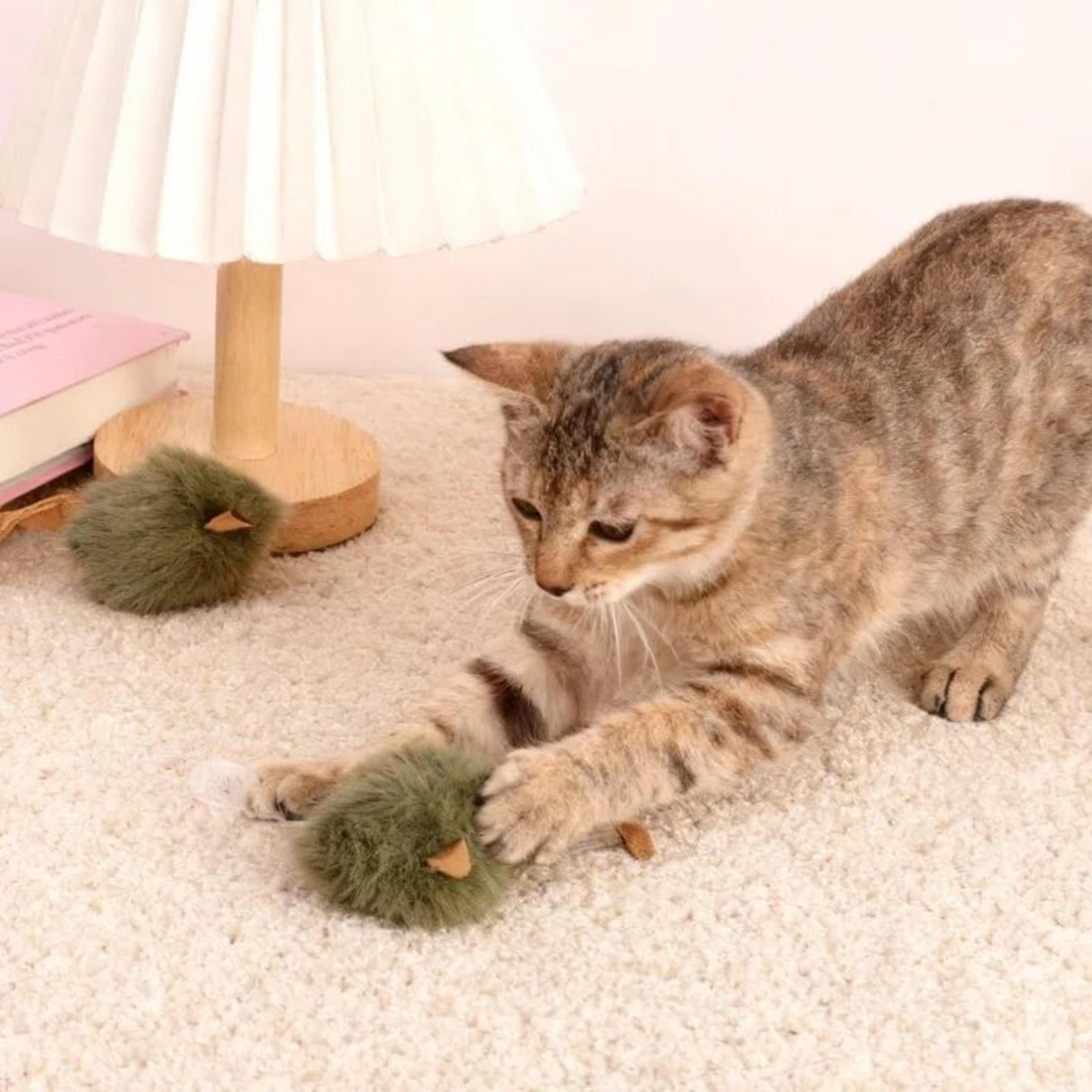 UltraSoft Interactive Plush Mouse Toy 3