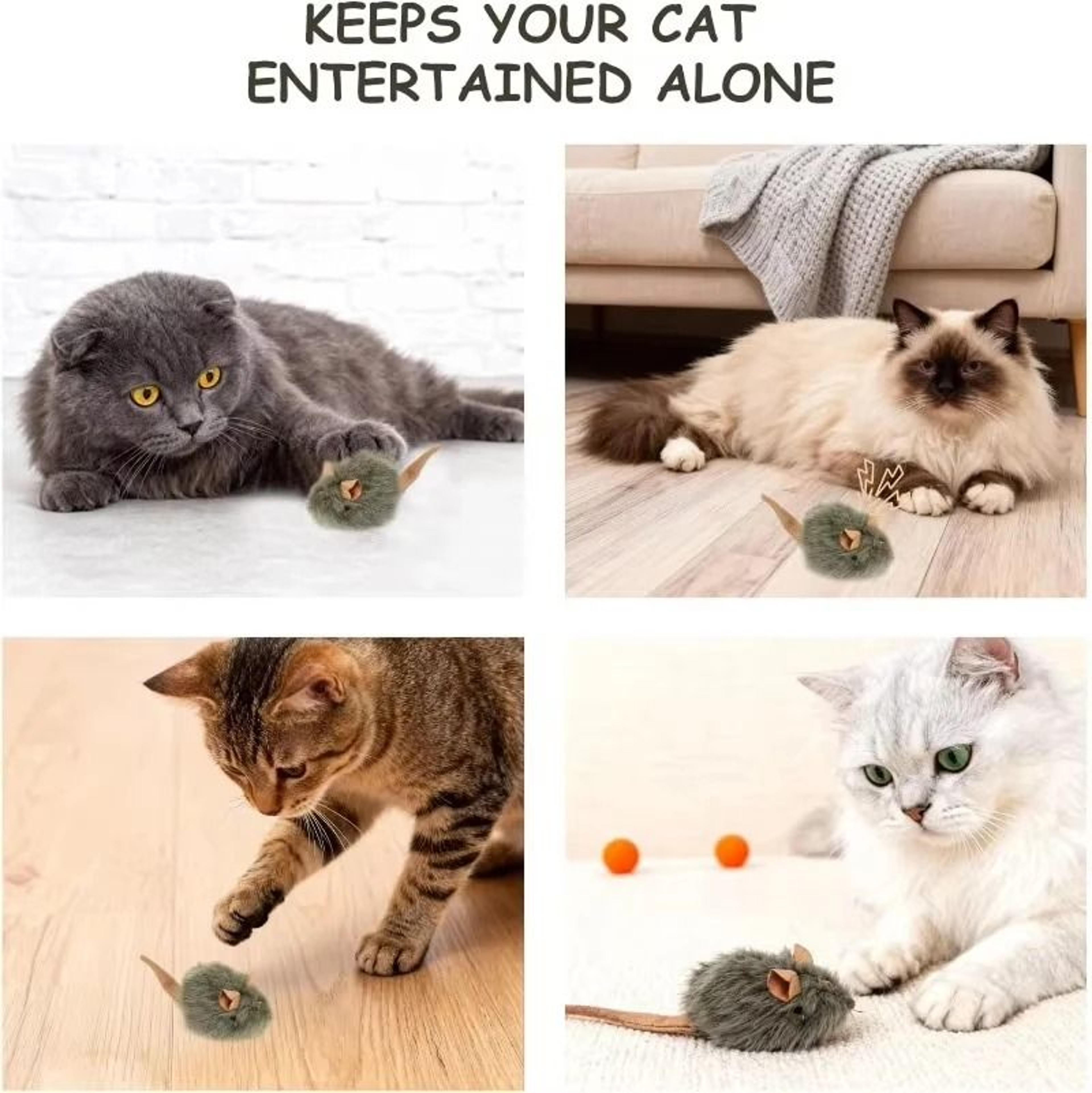 UltraSoft Interactive Plush Mouse Toy 5