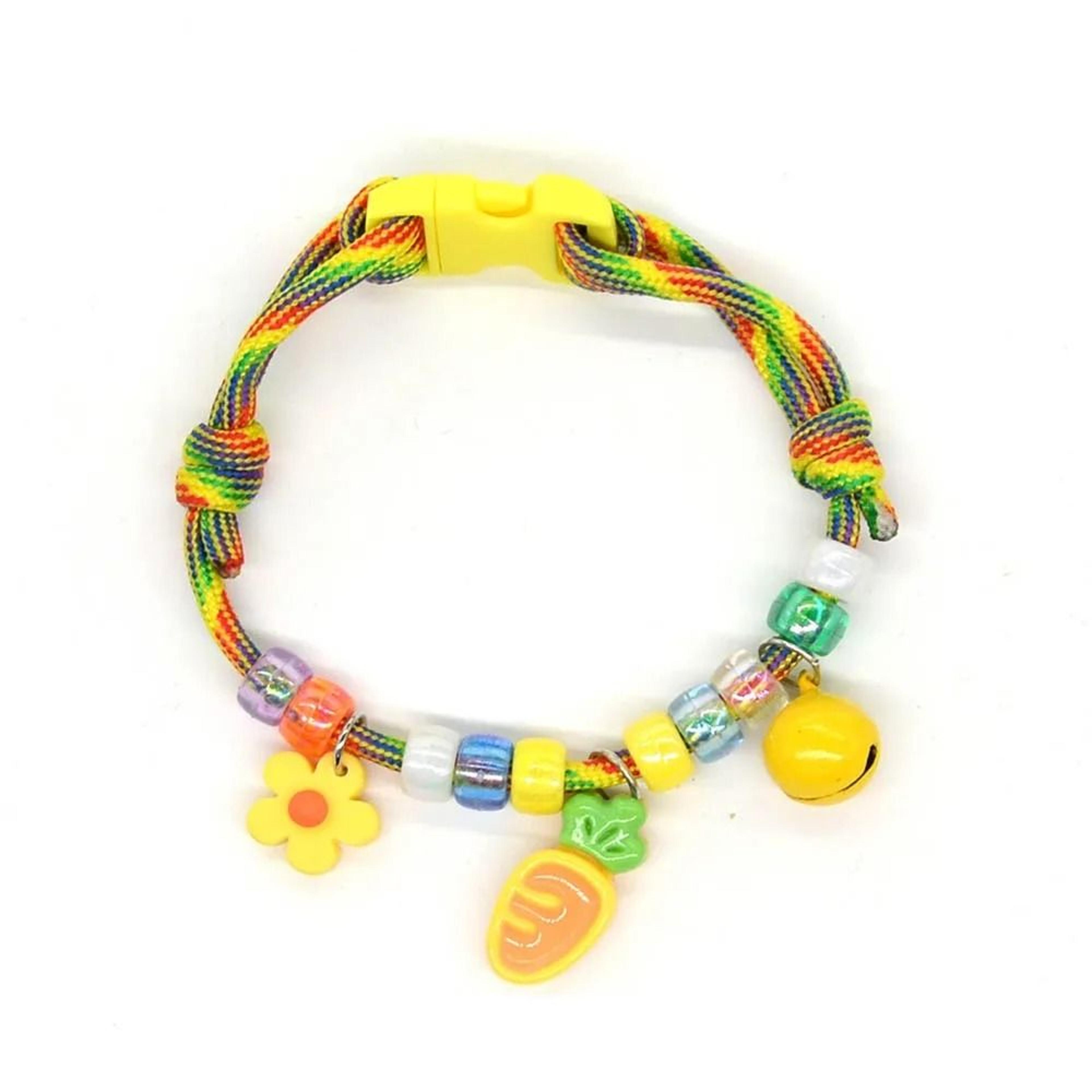 Vibrant Braided Pet Charm Necklace 9