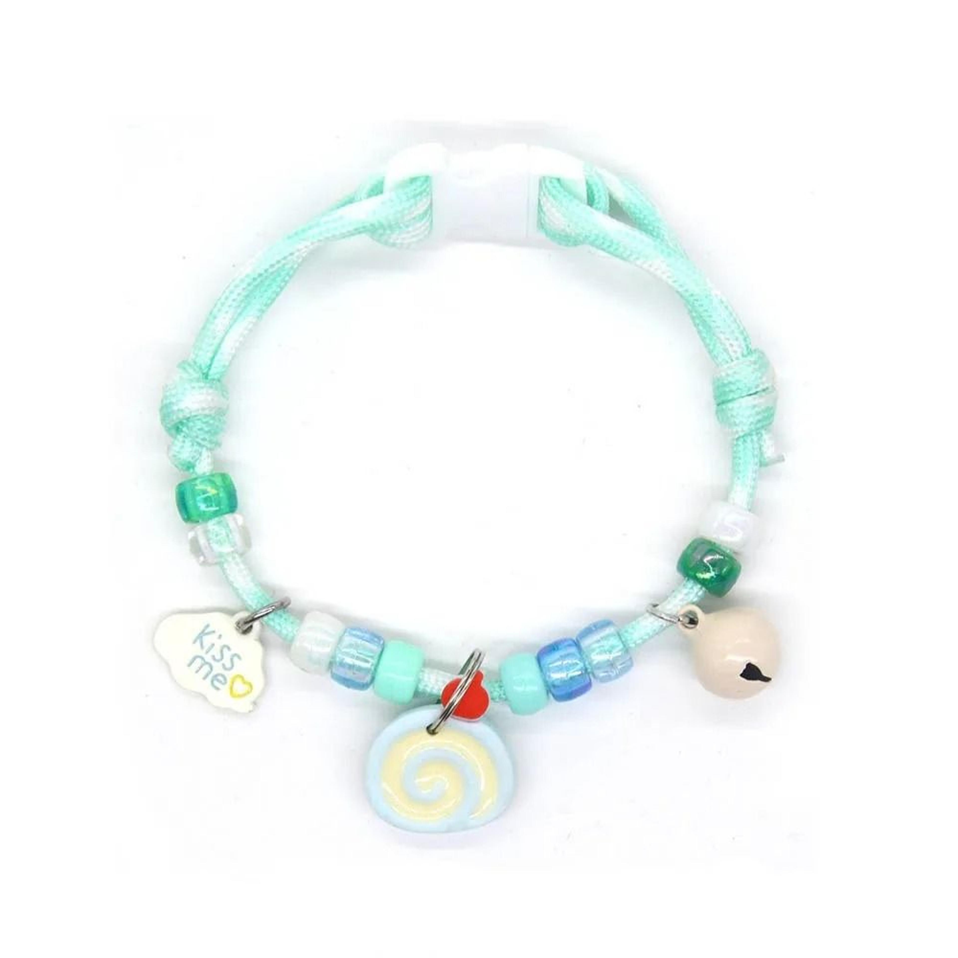 Vibrant Braided Pet Charm Necklace 6