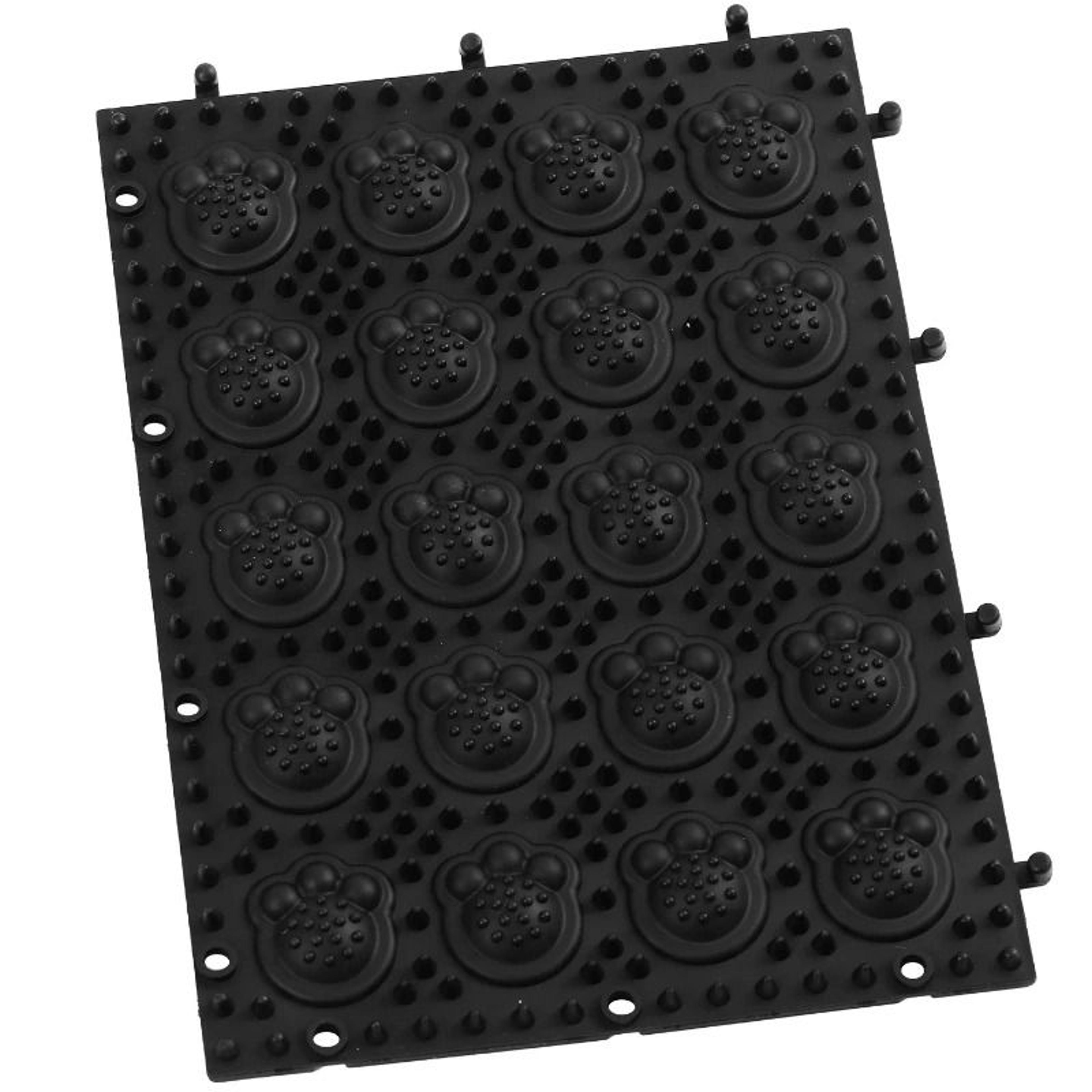 Modular Silicone Wall Scratcher  Grooming Mat 7