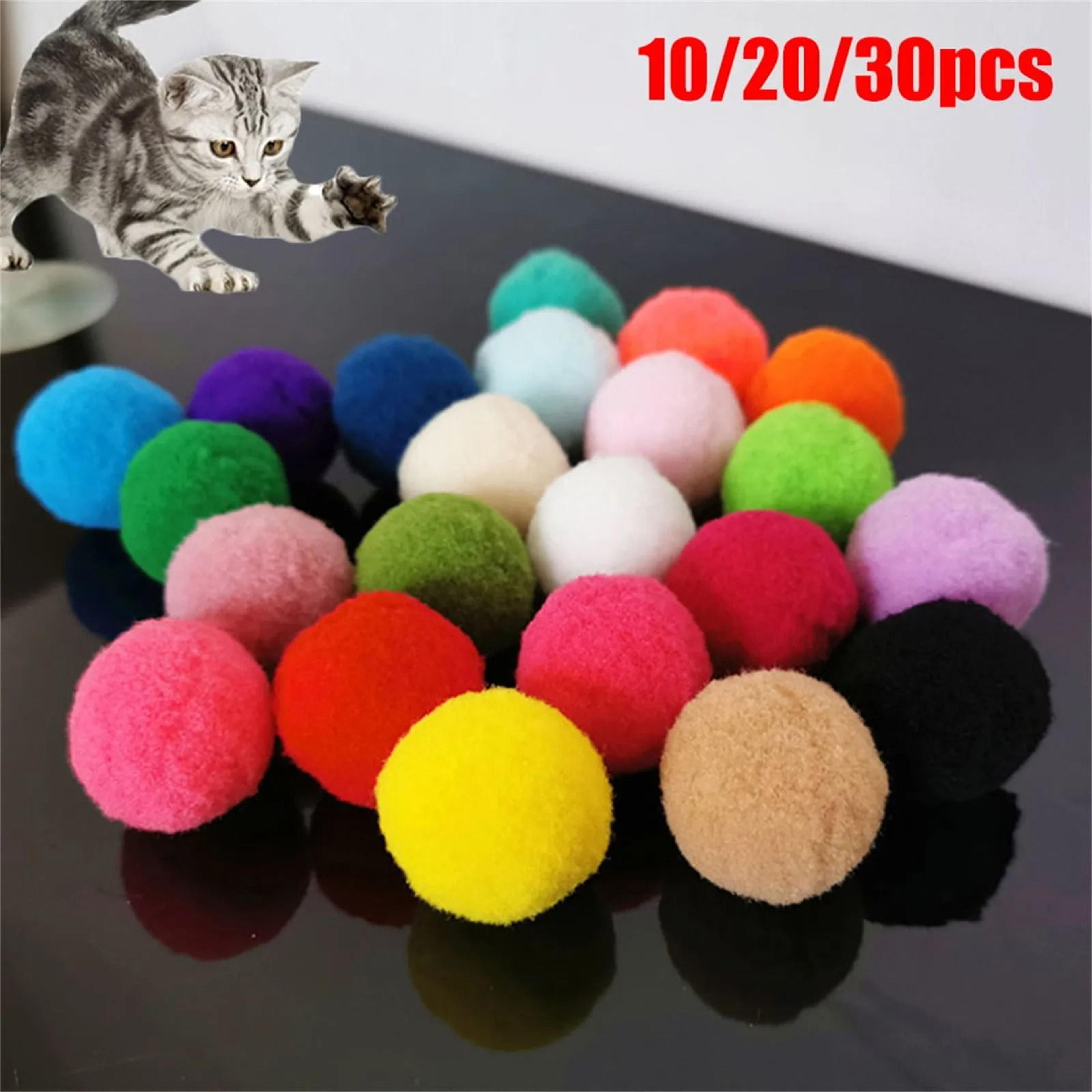 soft cloud plush training pompoms