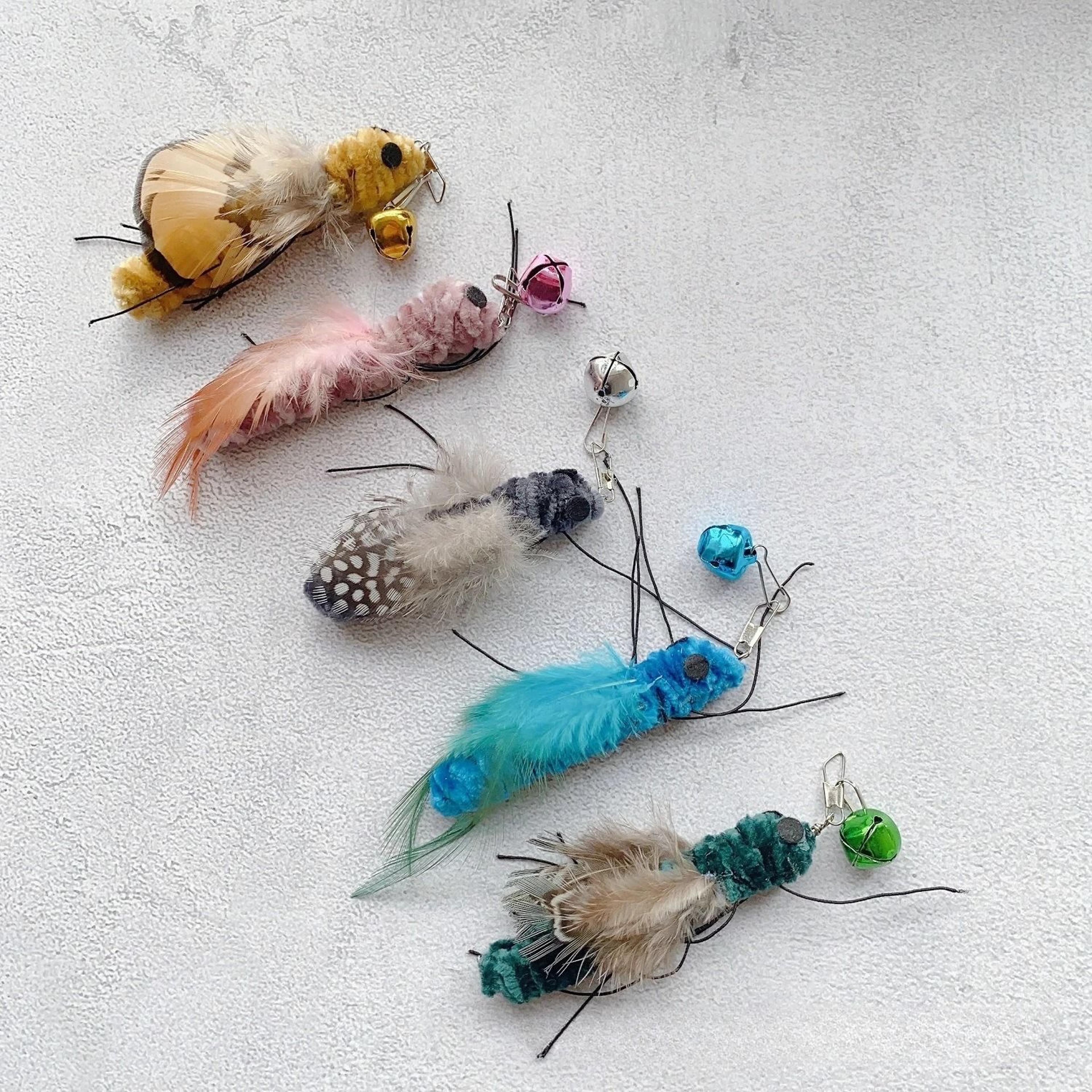 bugbliss plush insect wand refill set