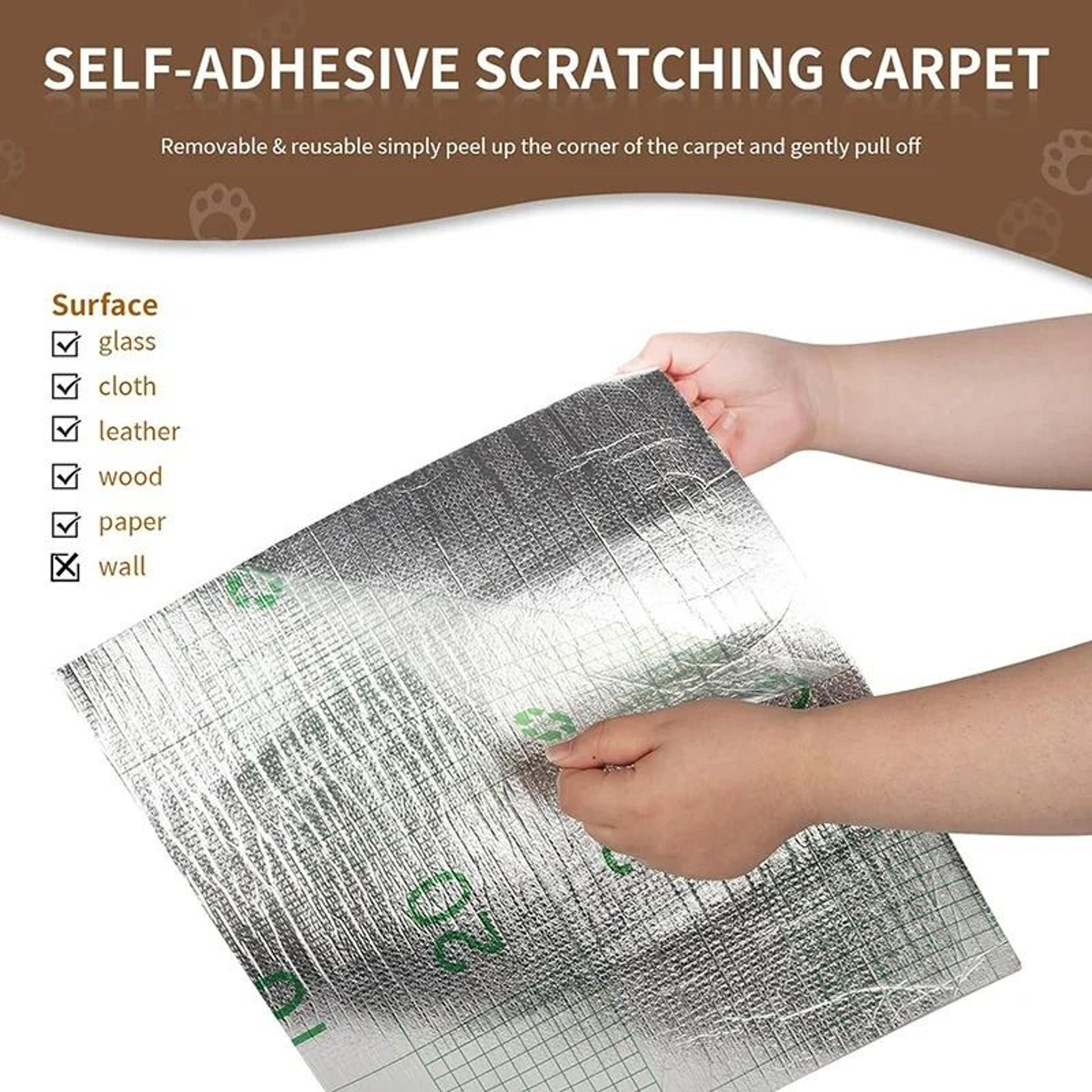GripGuard SelfAdhesive Wall Scratching Mat 1