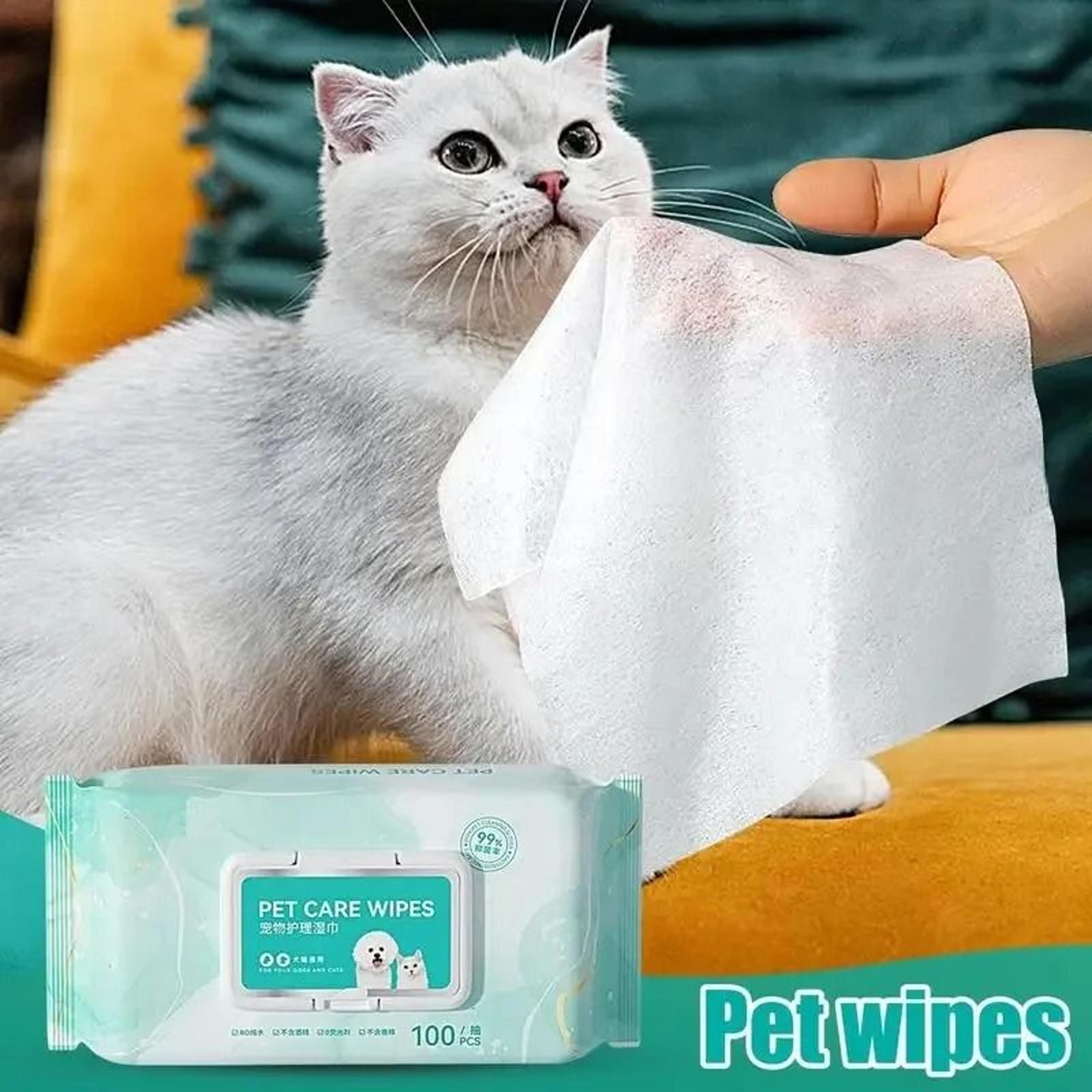 Pure Water Gentle Deodorizing Pet Wipes 1