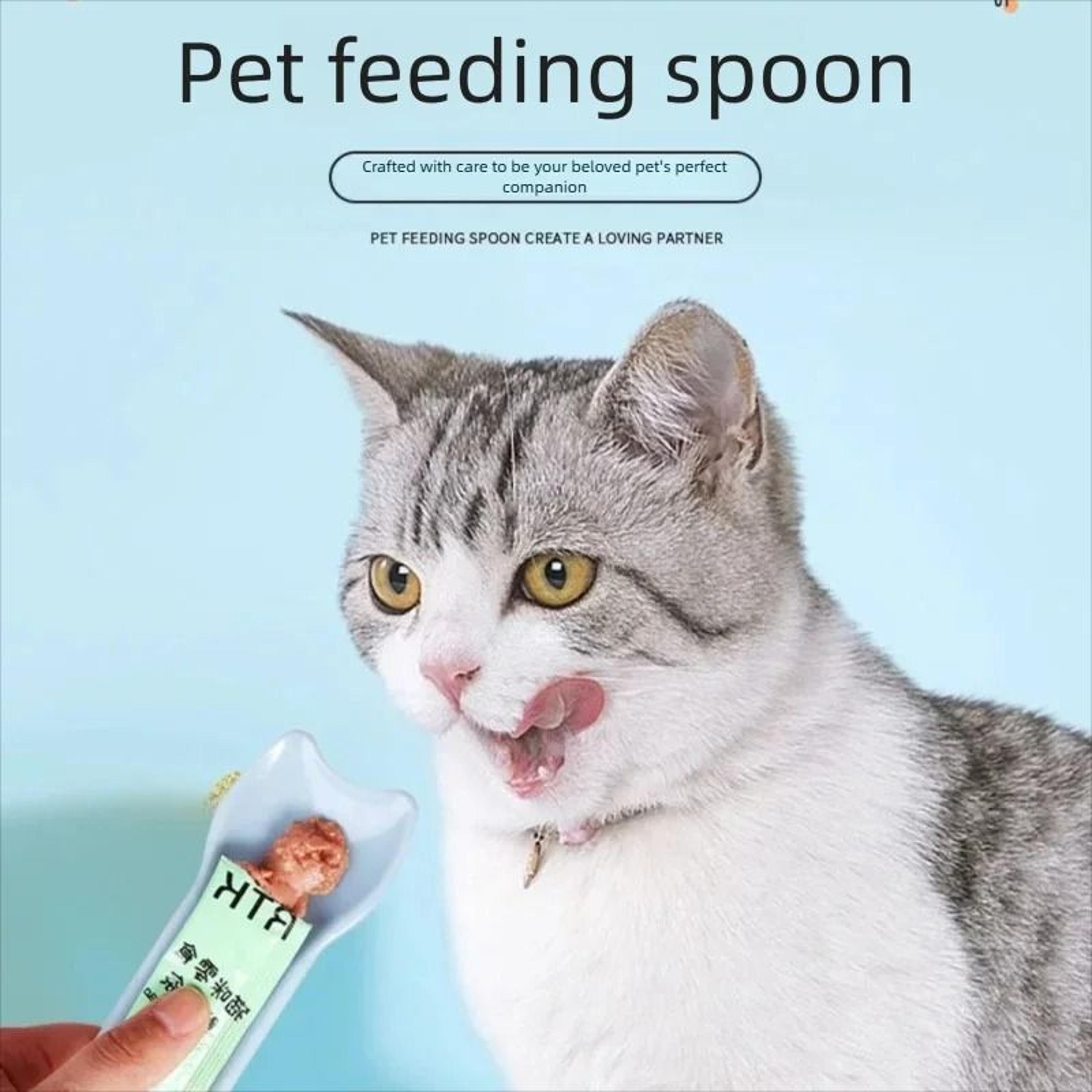 SqueezeEase Liquid Cat Treat Dispenser Spoon 4