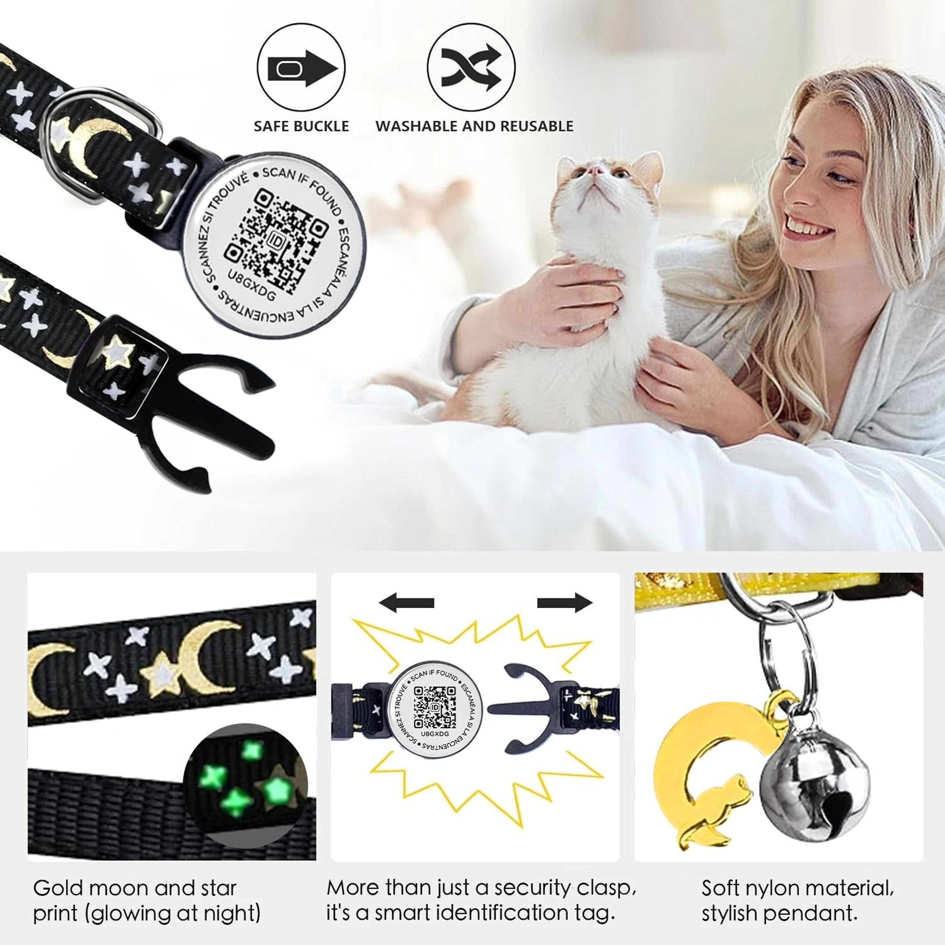 AeroTrack AirTag QRIntegrated Safety Cat Collar 1