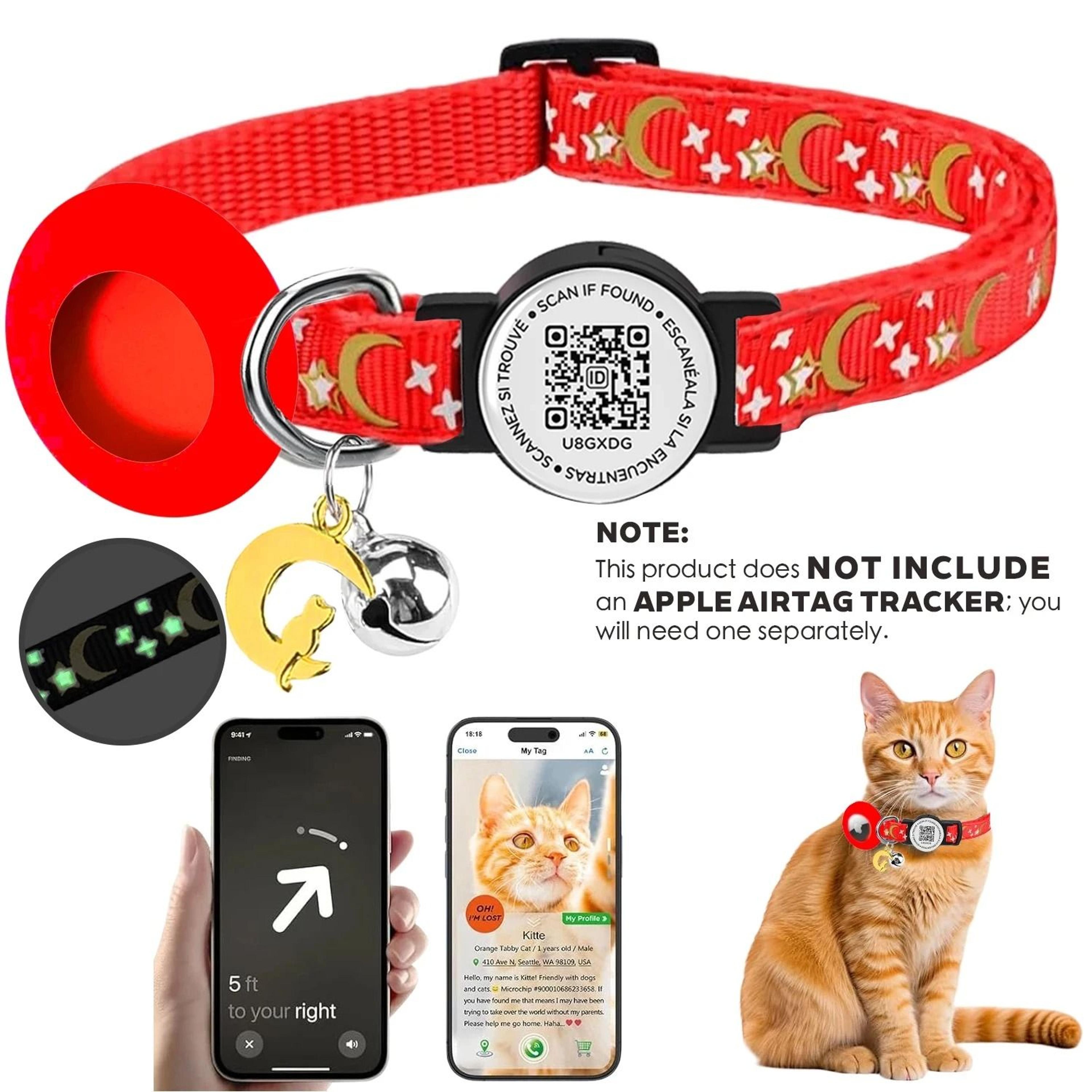 AeroTrack AirTag QRIntegrated Safety Cat Collar 6