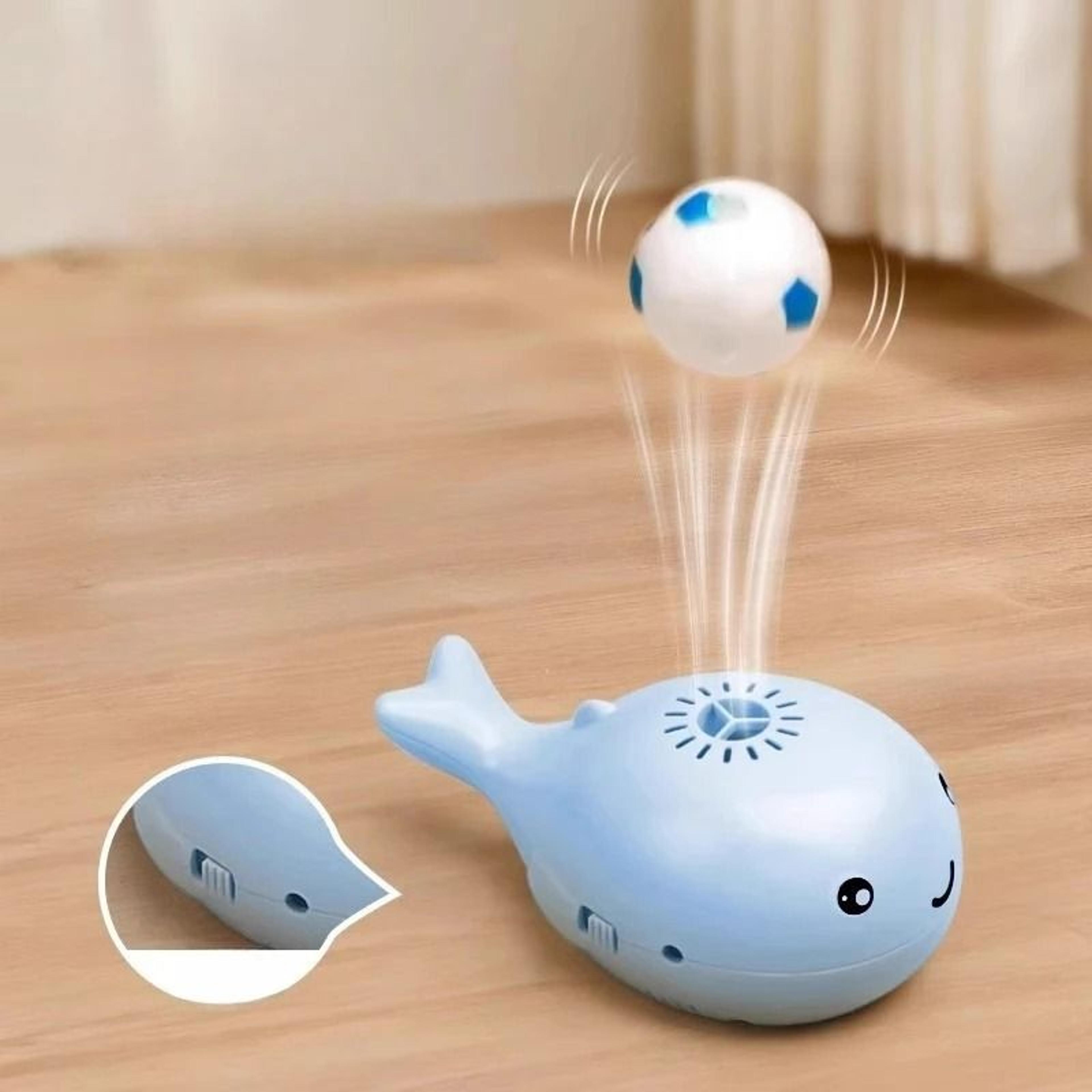 Floating Ball Electric Whale Cat Toy 6