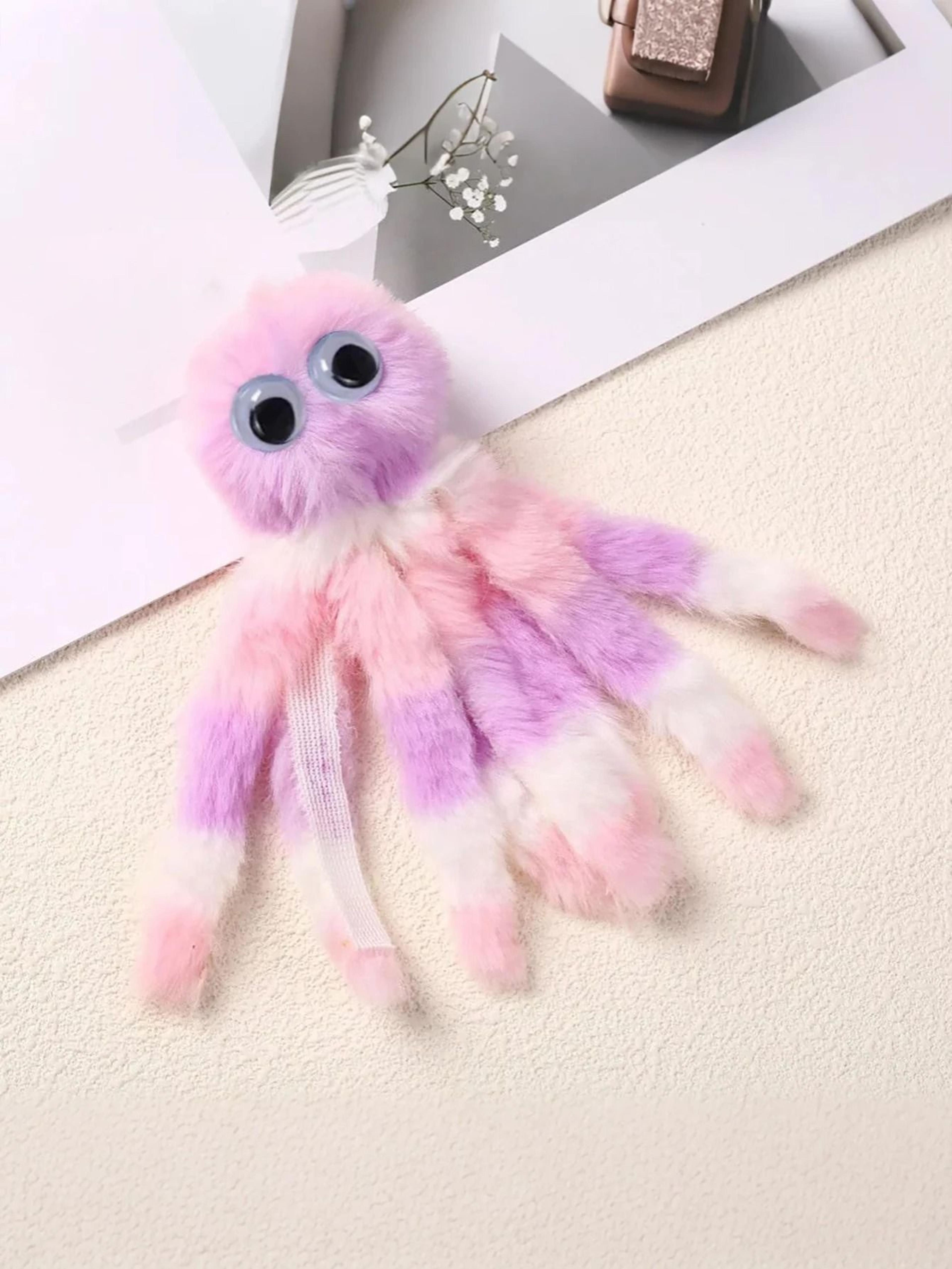 Interactive Rainbow Octopus Plush Pet Toy 9