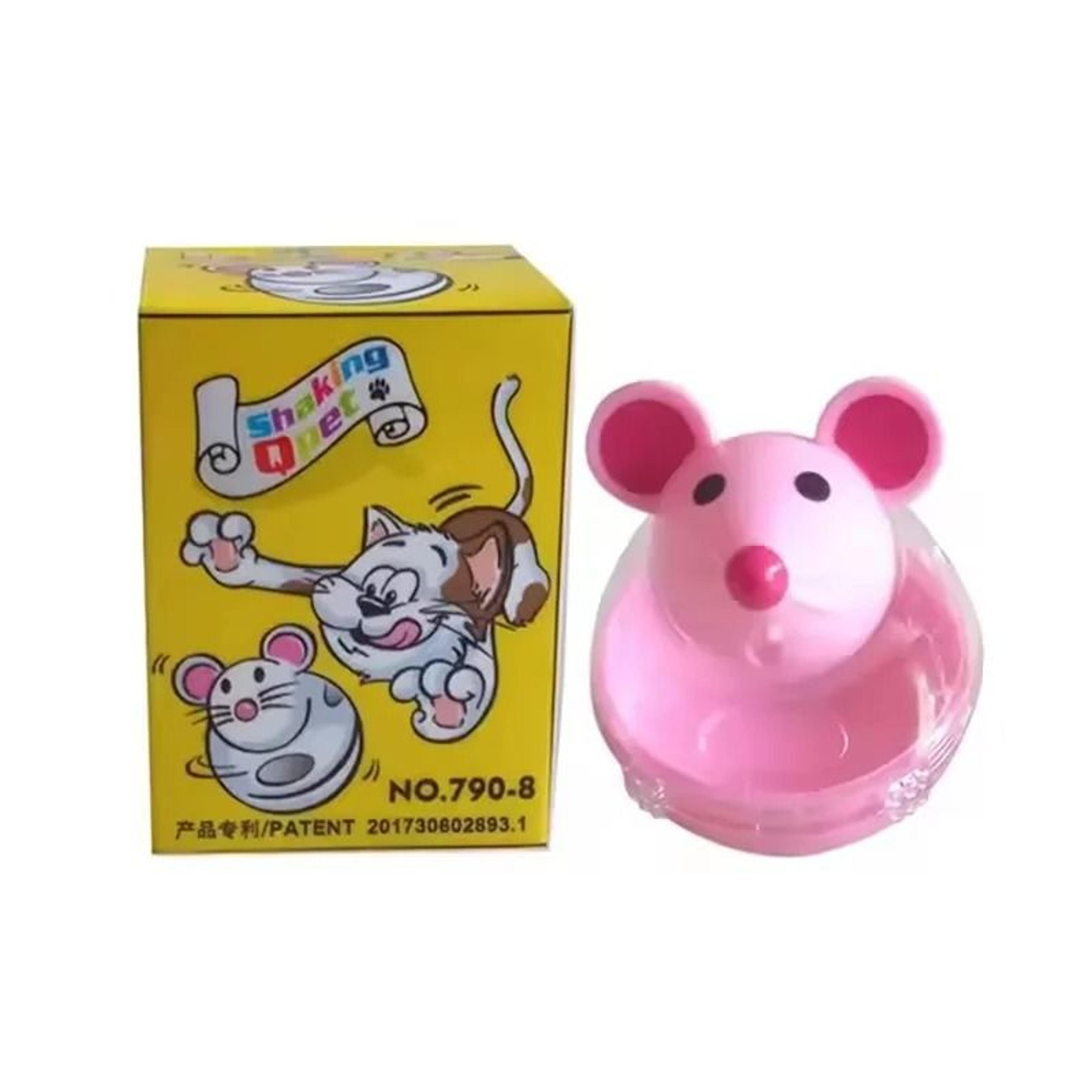 Interactive MouseShaped Wobble Treat Dispenser 7