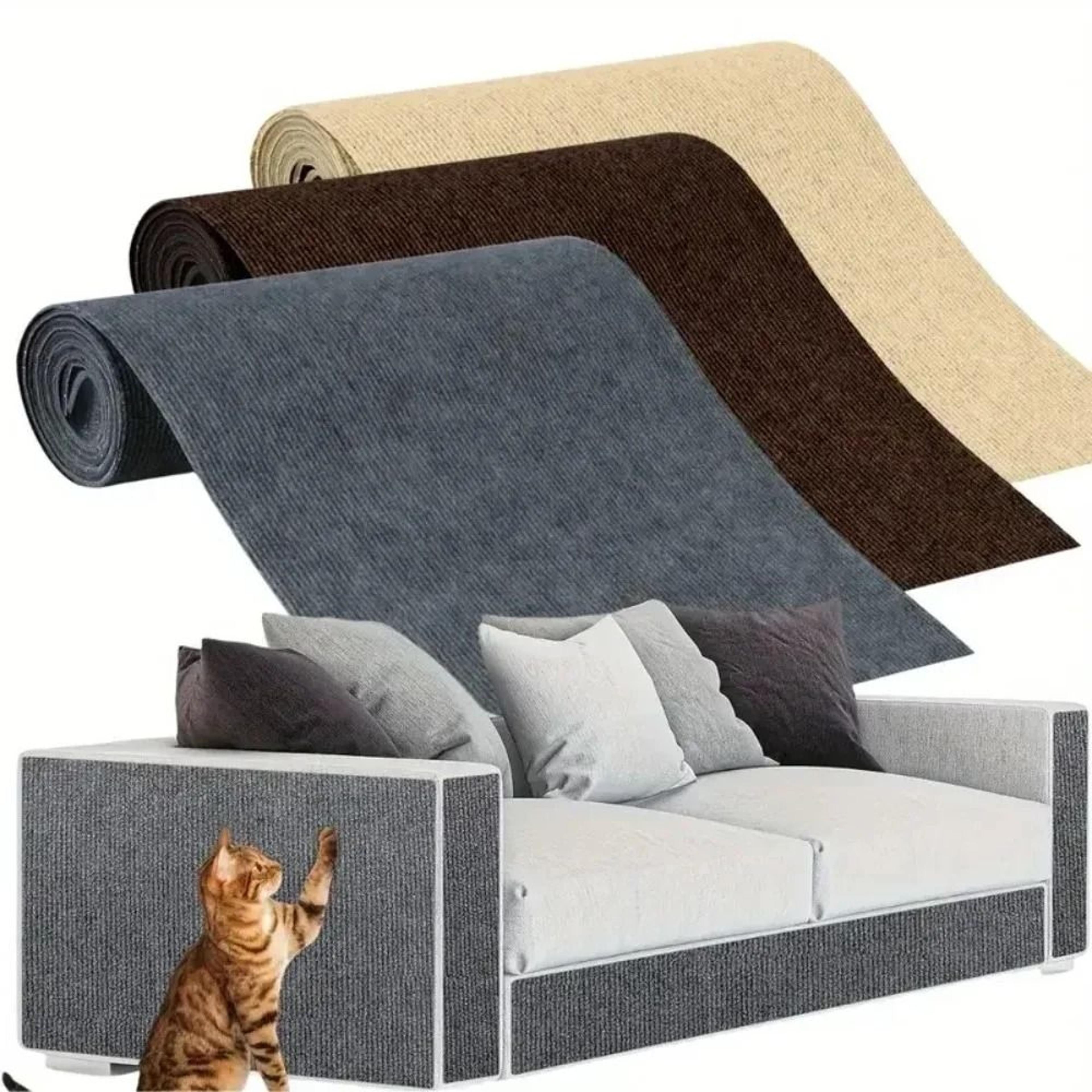 trimmable self-adhesive anti-scratch carpet protection sheet