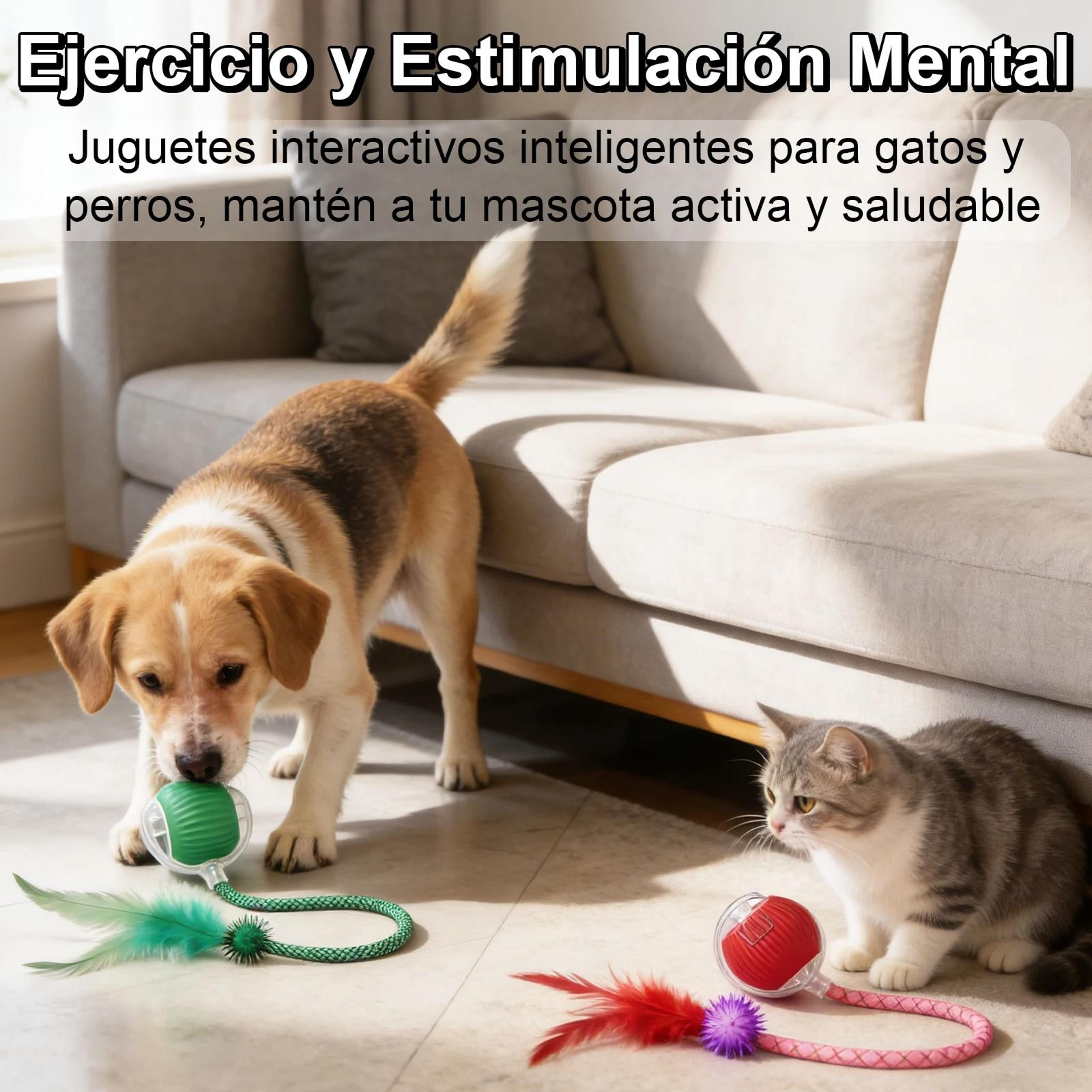 Smart Automated SpeedyTail Interactive Cat Toy Ball 2
