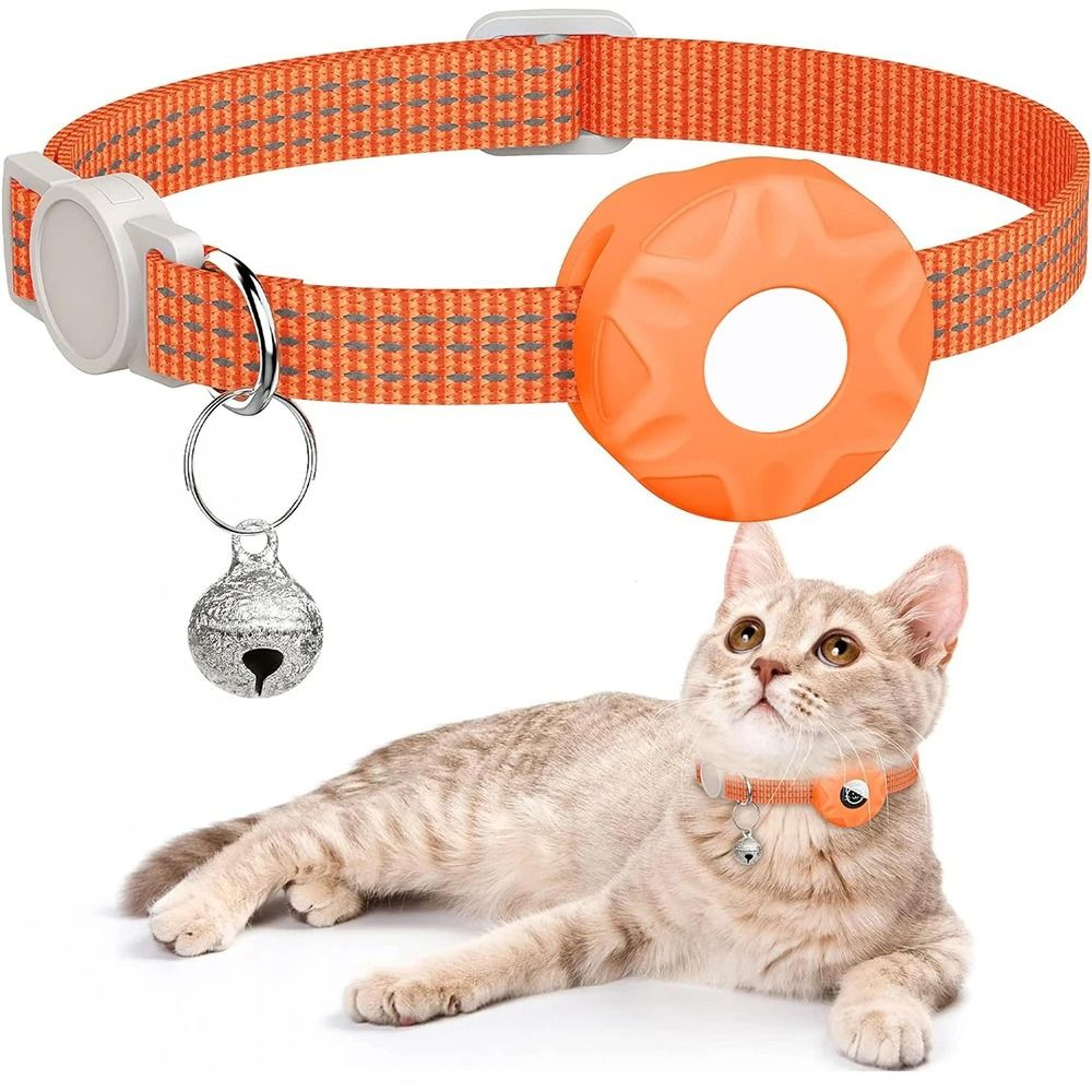 Integrated AirTag Safety Breakaway Cat Collar 7
