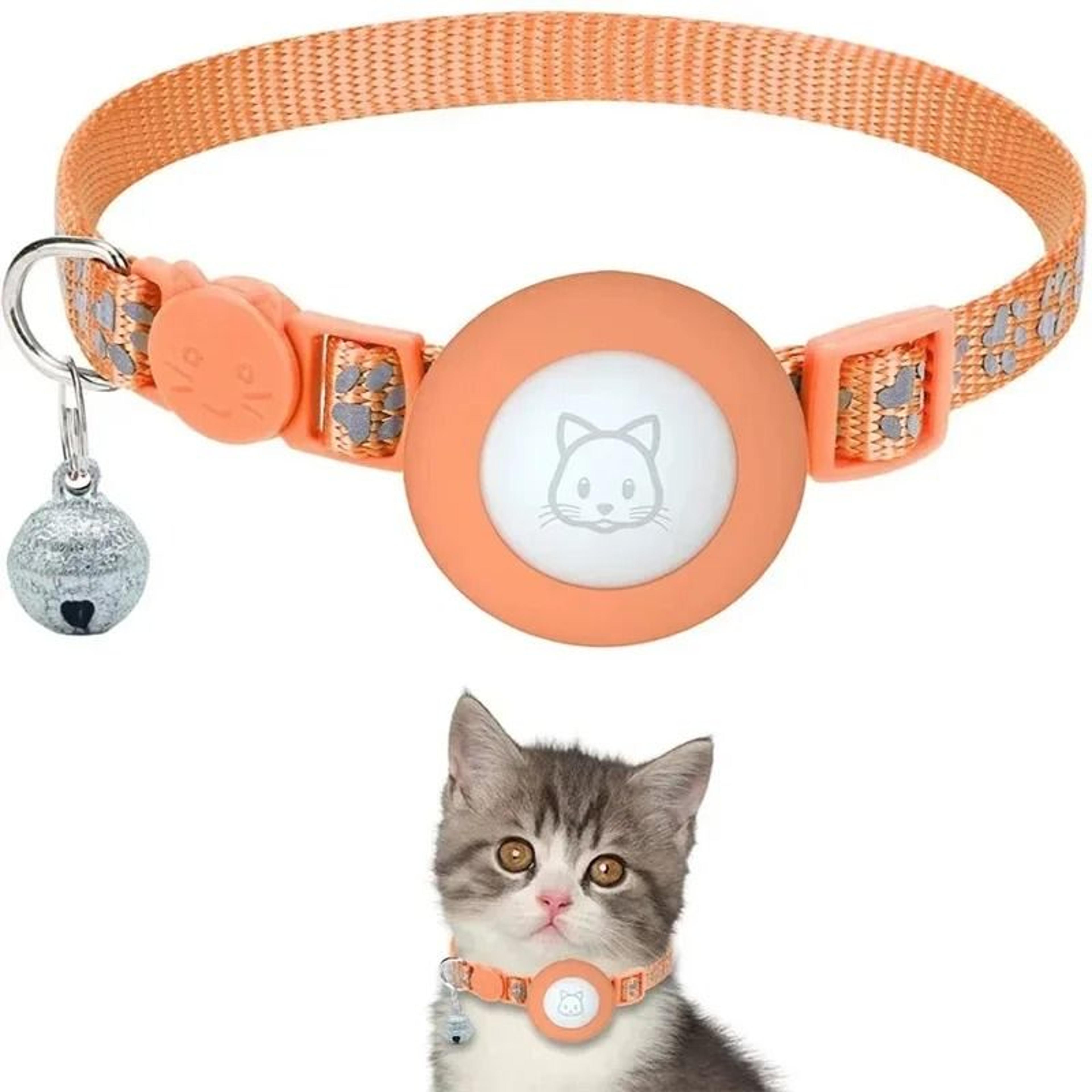Reflective AirTag Safety Breakaway Kitten  Puppy Collar 7