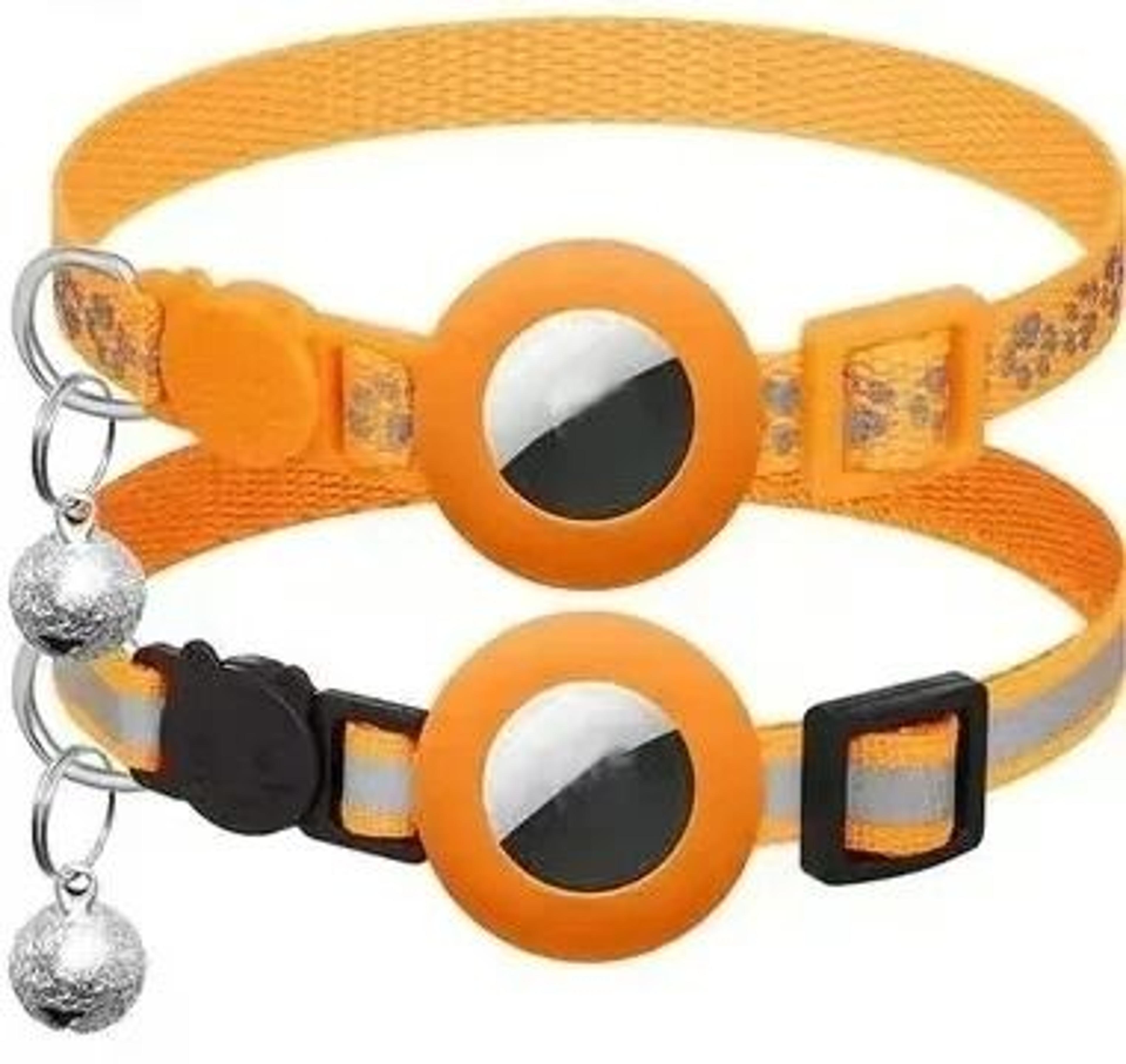 Reflective AirTag Safety Breakaway Kitten  Puppy Collar 8