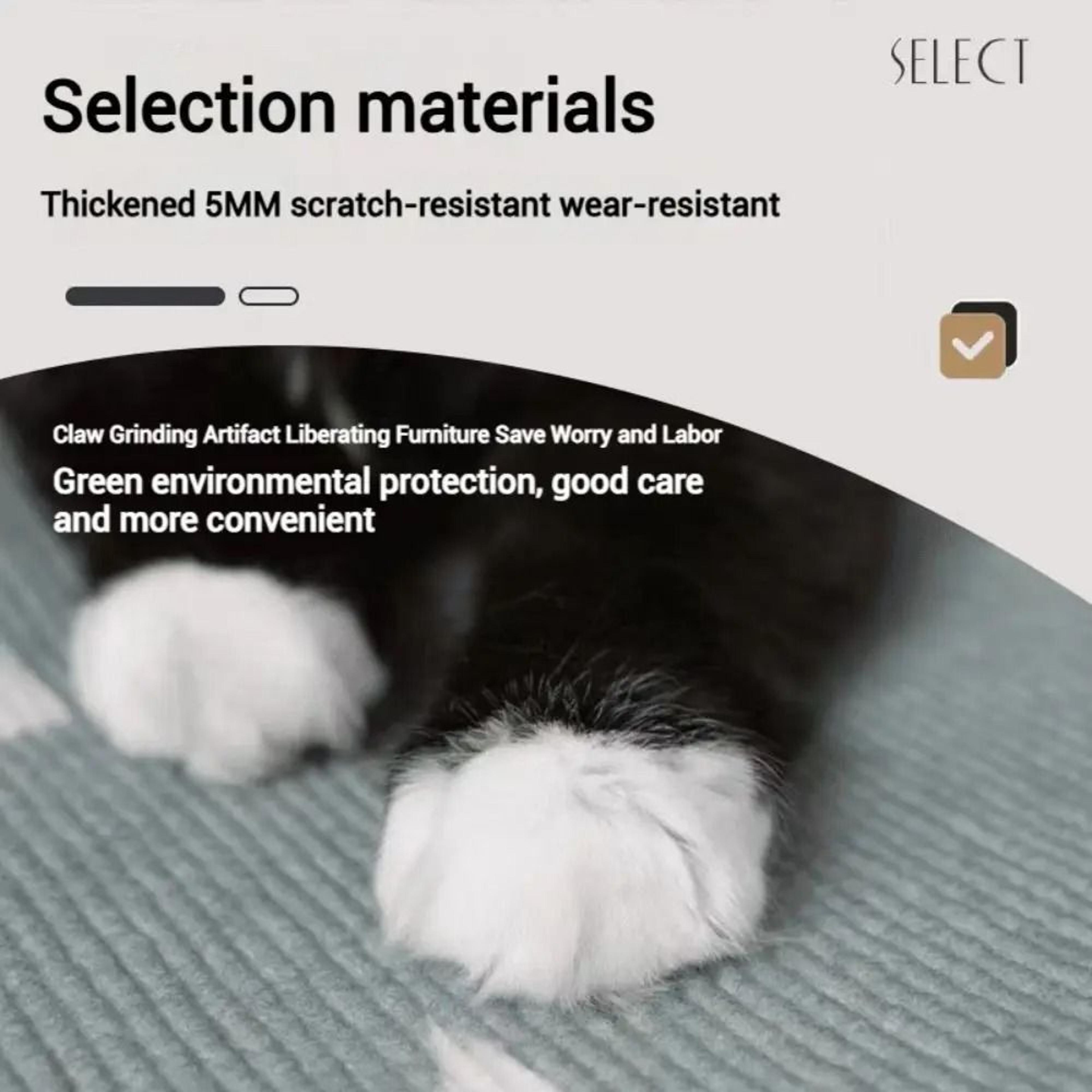 SelfAdhesive HeavyDuty Trimmable Carpet Scratching Mat 50cm X 80cm 3