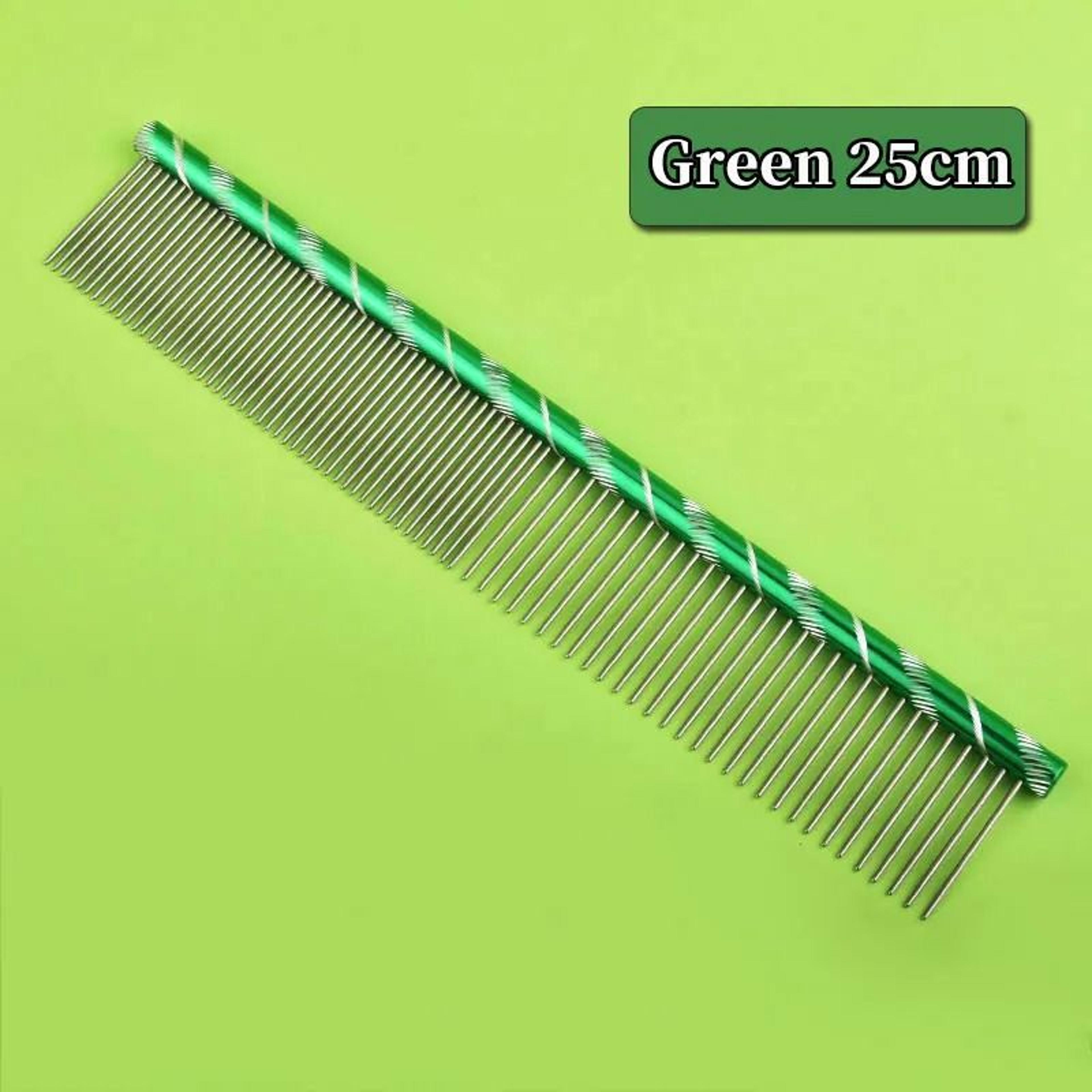 Stainless Steel Lightweight Flat Grooming Comb 10