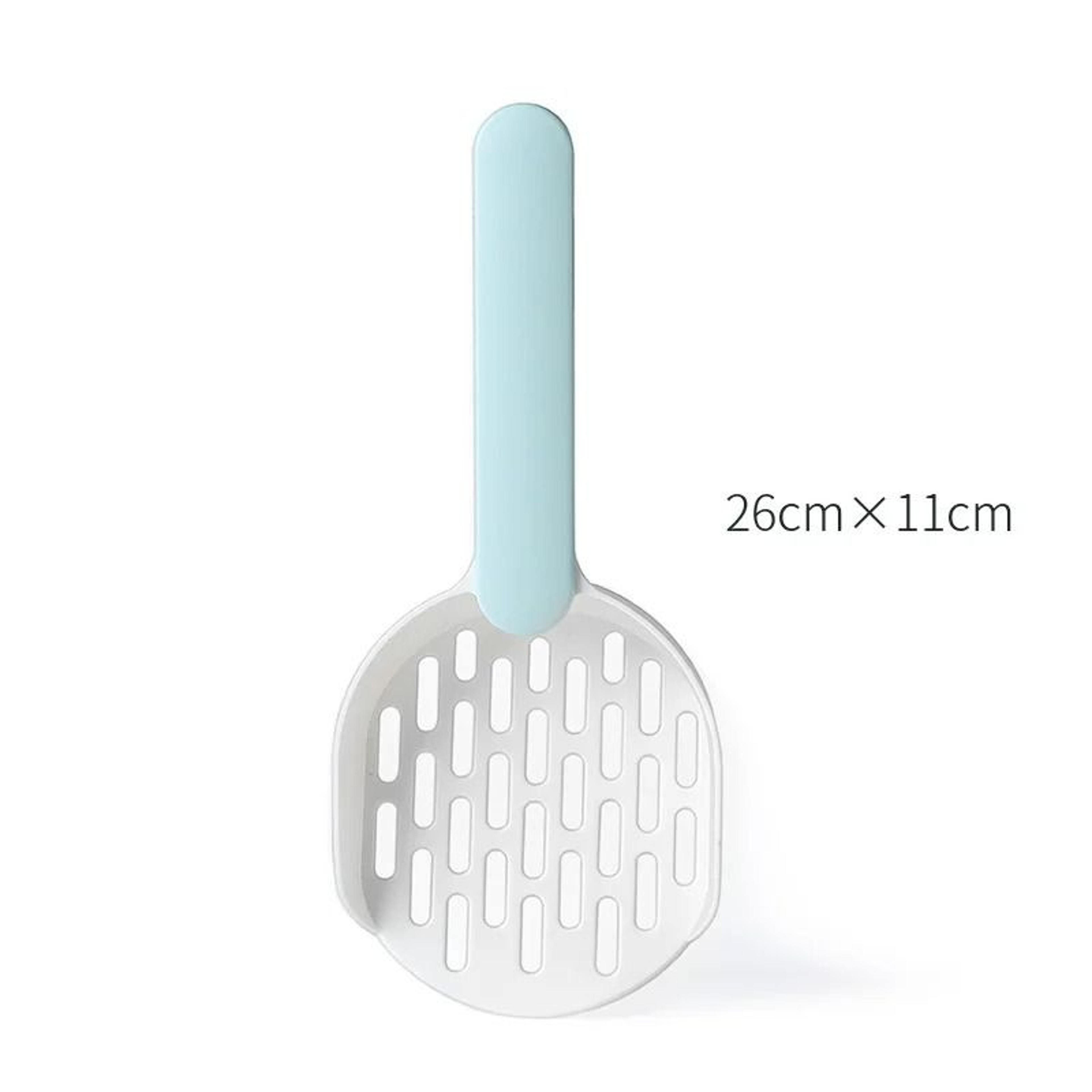 CandyColored Horizontal Handle Cat Litter Scoop 11
