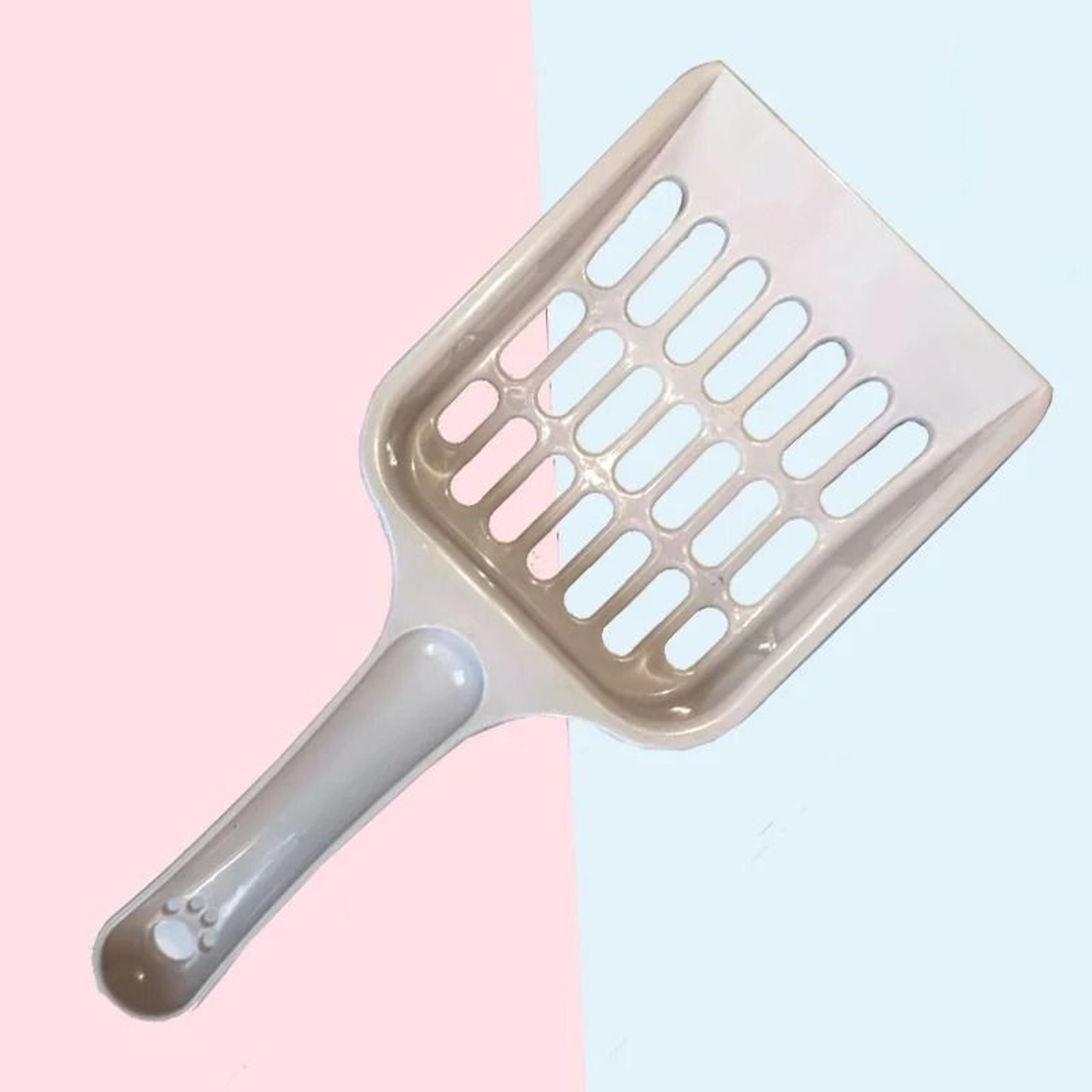 CandyColored Horizontal Handle Cat Litter Scoop 16