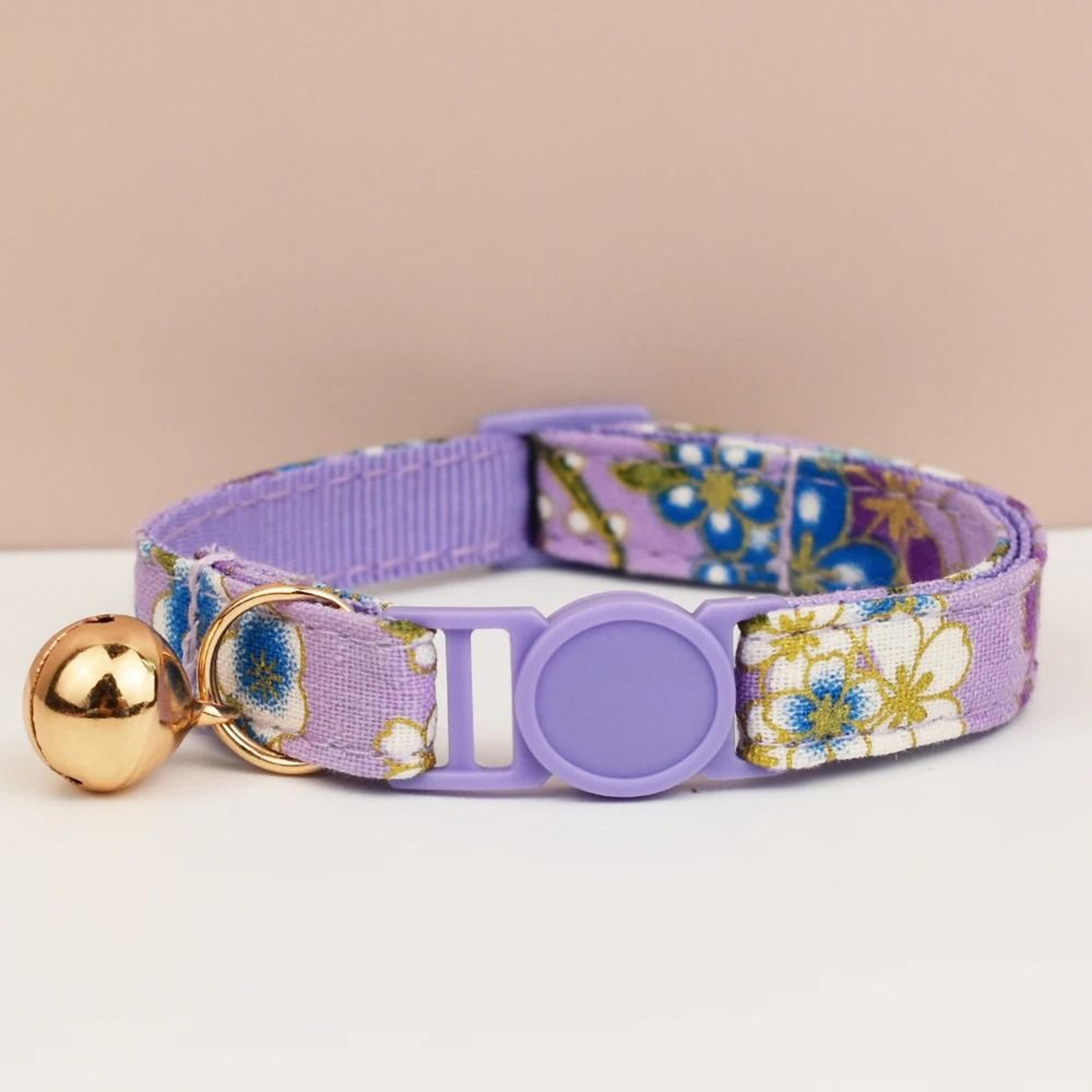 Adjustable Cat Collar With Bowknot  Safety Breakaway Buckle 26