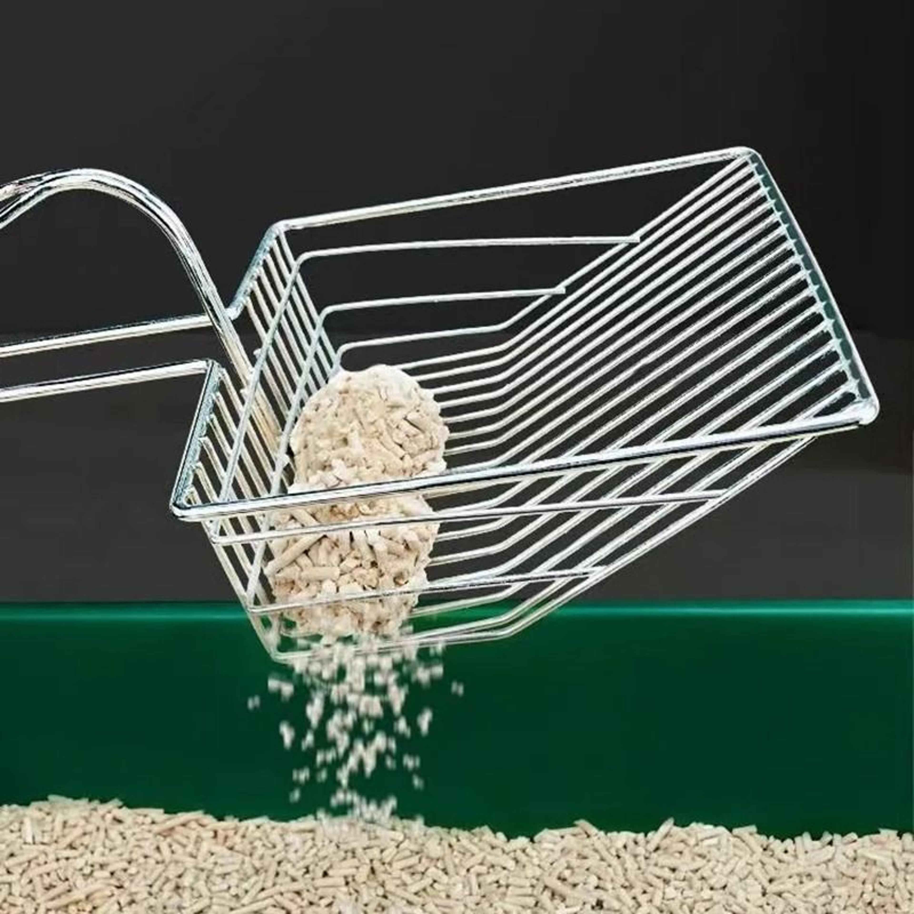 Stainless Steel HeavyDuty Cat Litter Shovel 2