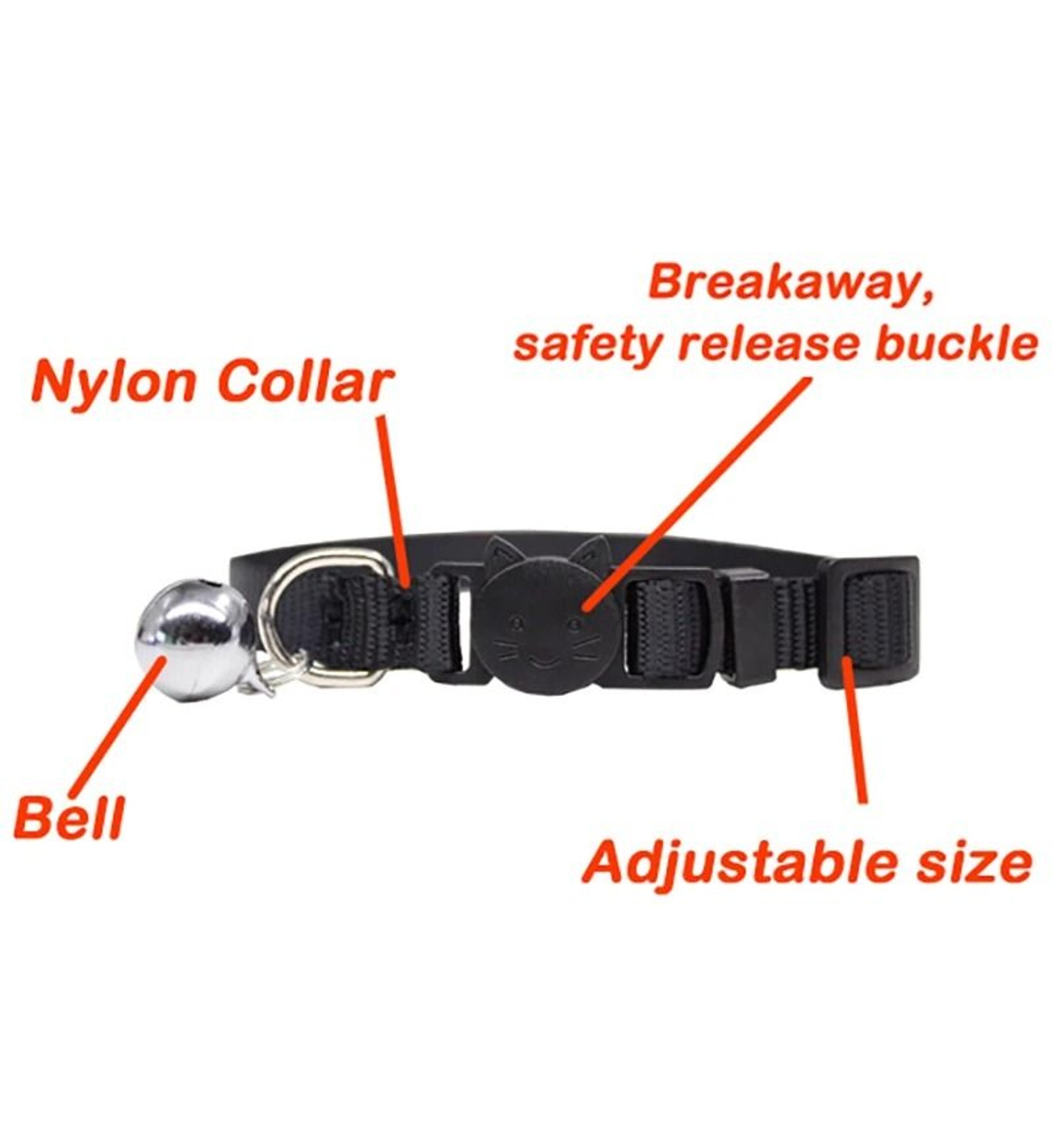 Custom Personalized Breakaway Cat ID Collar 3