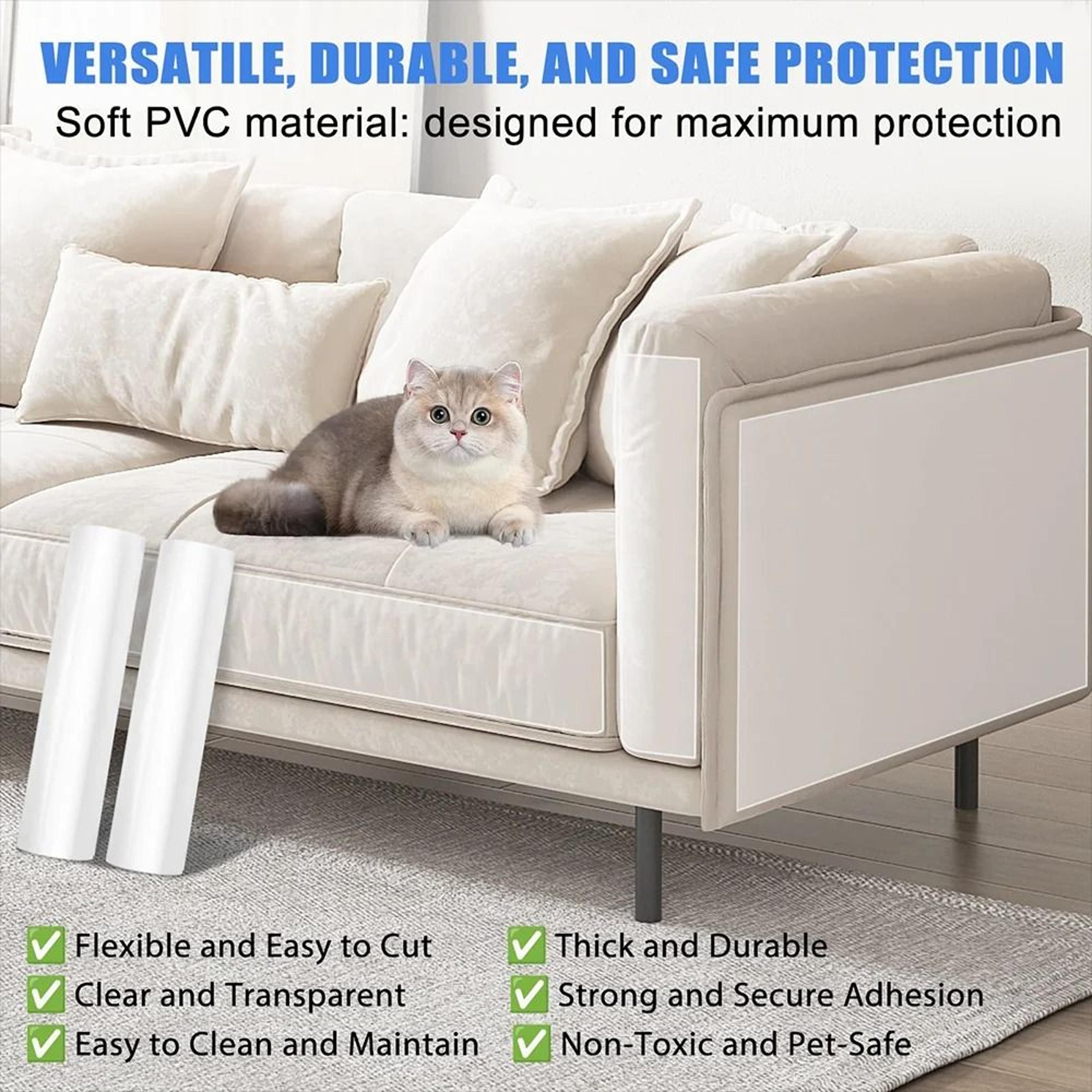 SelfAdhesive AntiCat Scratch Furniture Protector 2