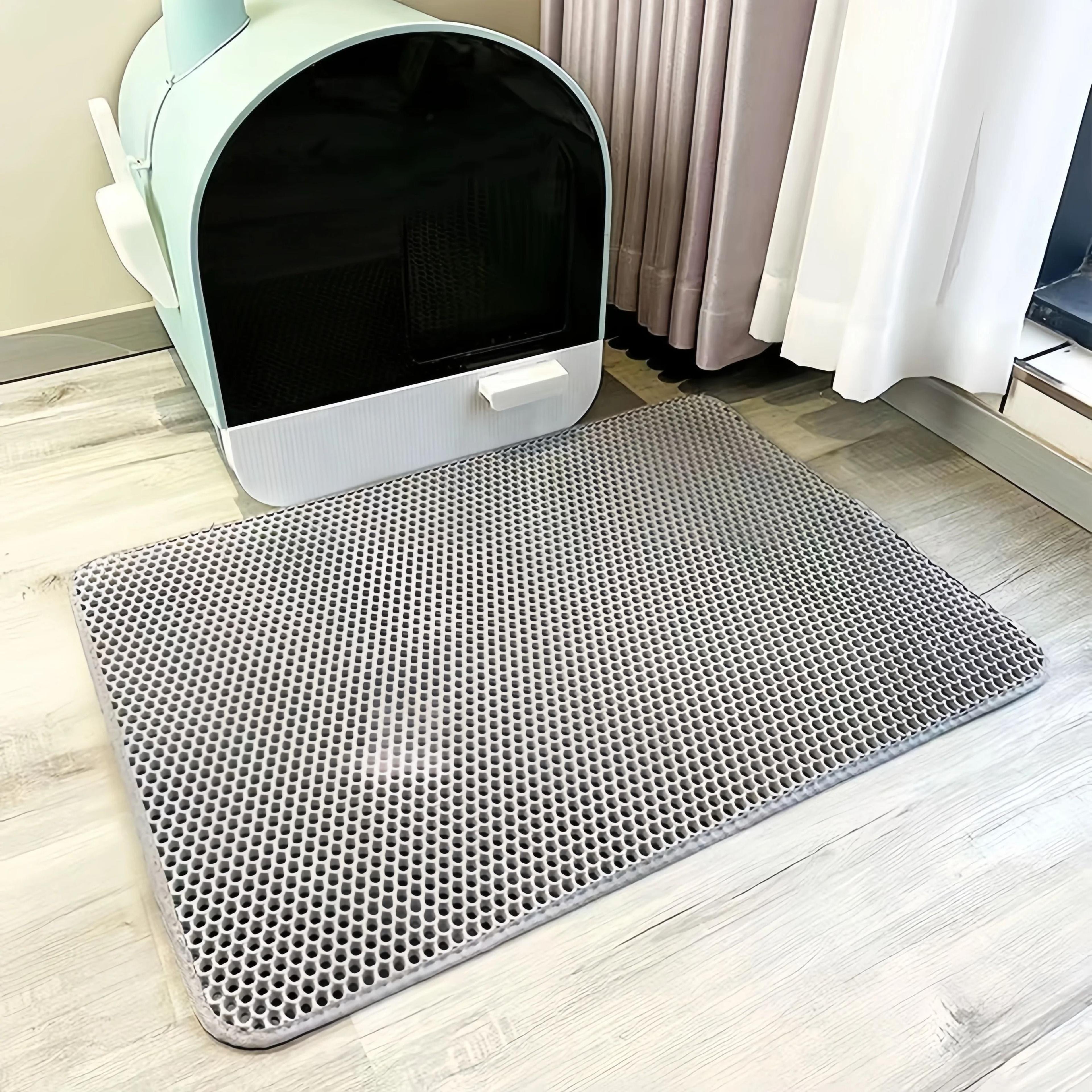 Large DoubleLayer Waterproof EVA Cat Litter Mat 7