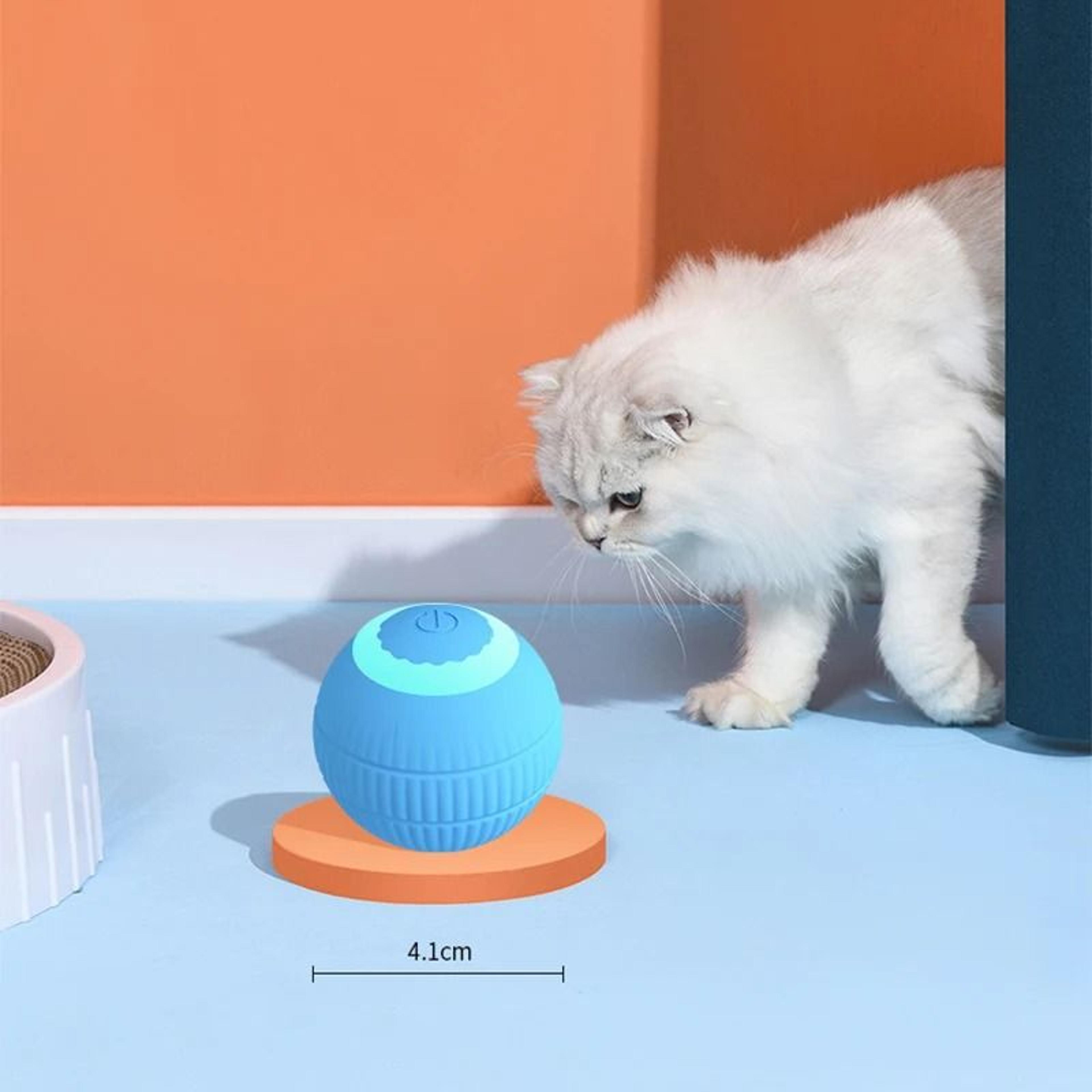 New Interactive Automatic Electric Rolling Cat Ball MWJ01 4