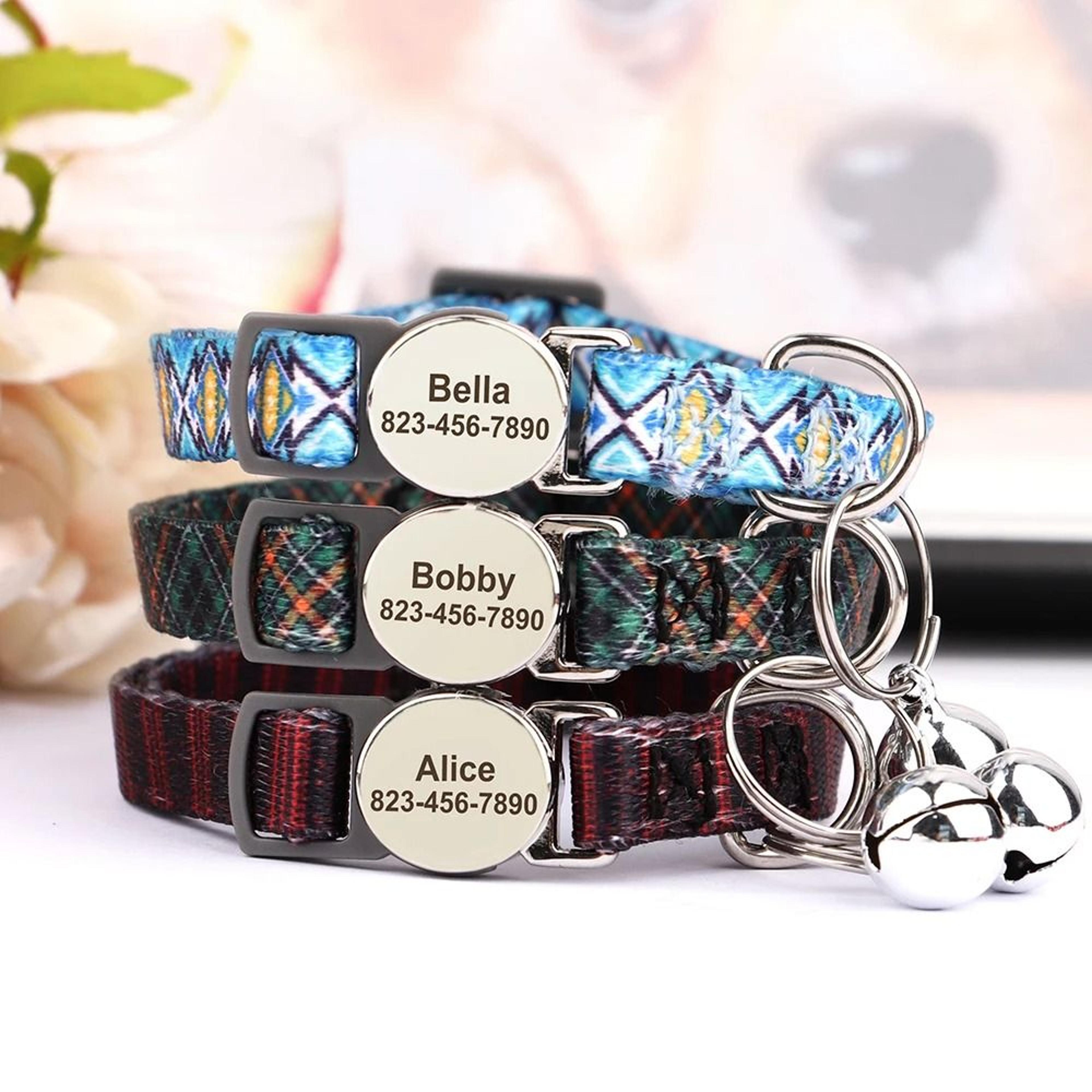 Personalized Printed AntiLost Cat Collar 1