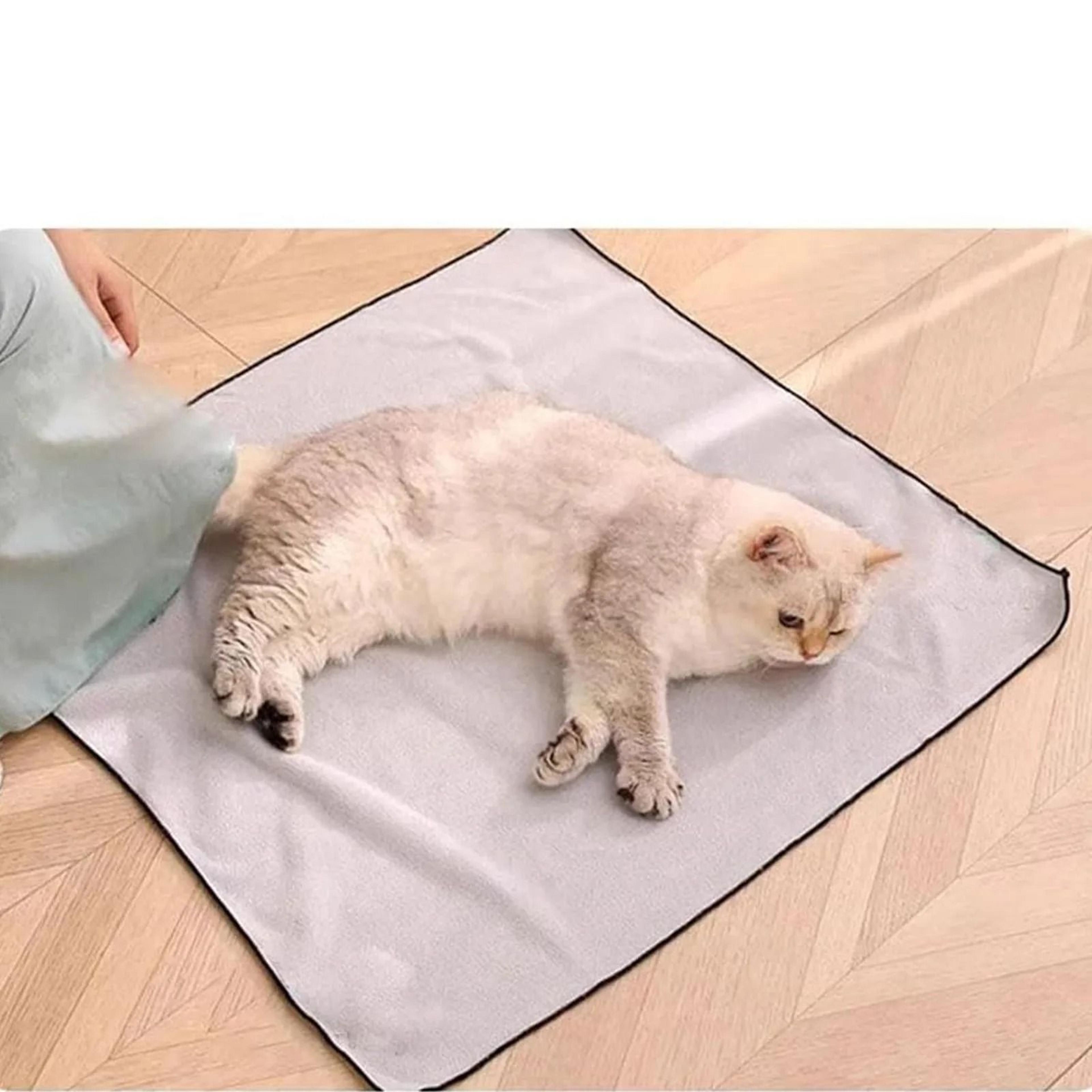 Cat Fixed Fabric Cartoon Printed Grooming Restraint Wrap 1