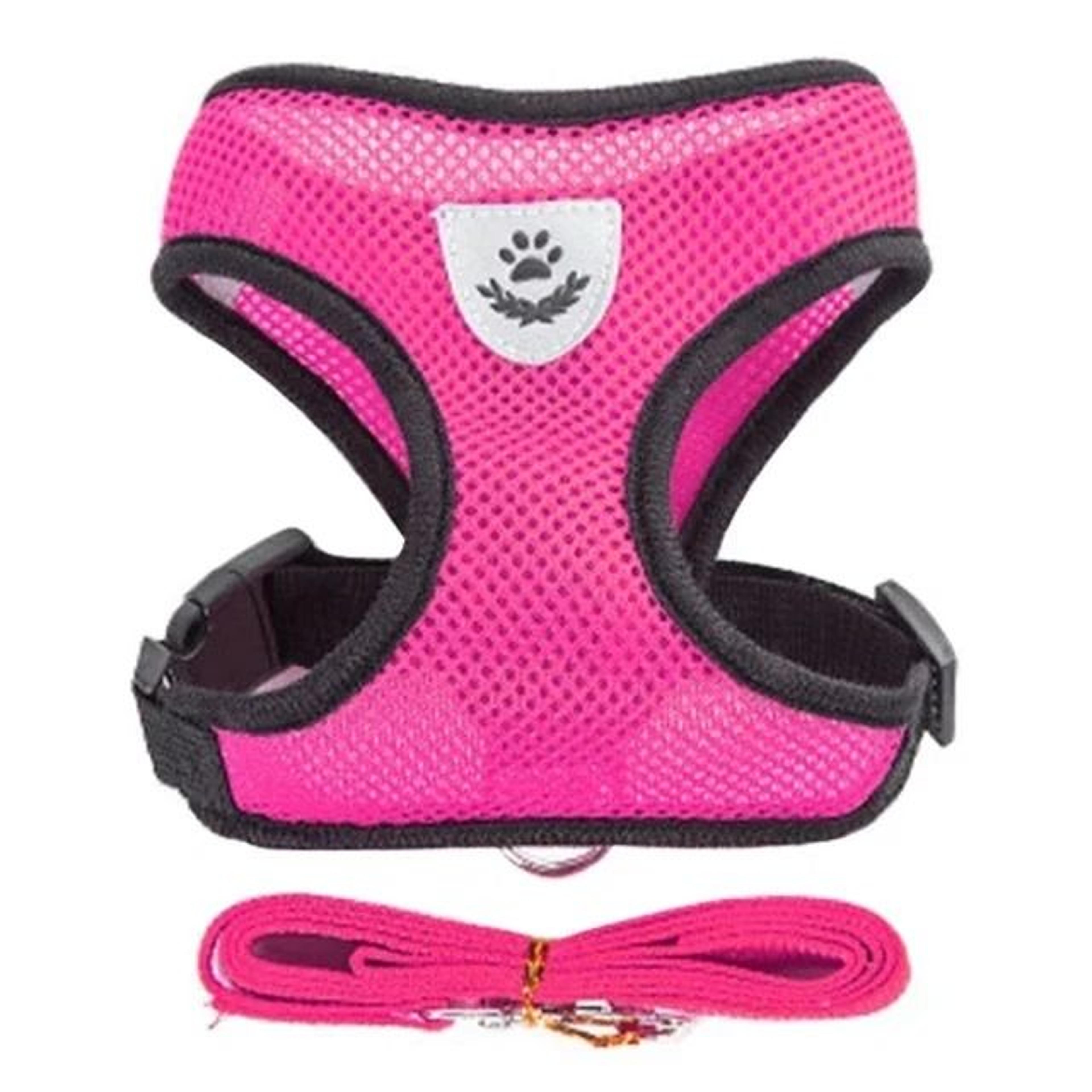 Breathable Mesh Adjustable Pet Vest Harness And Leash Set 10