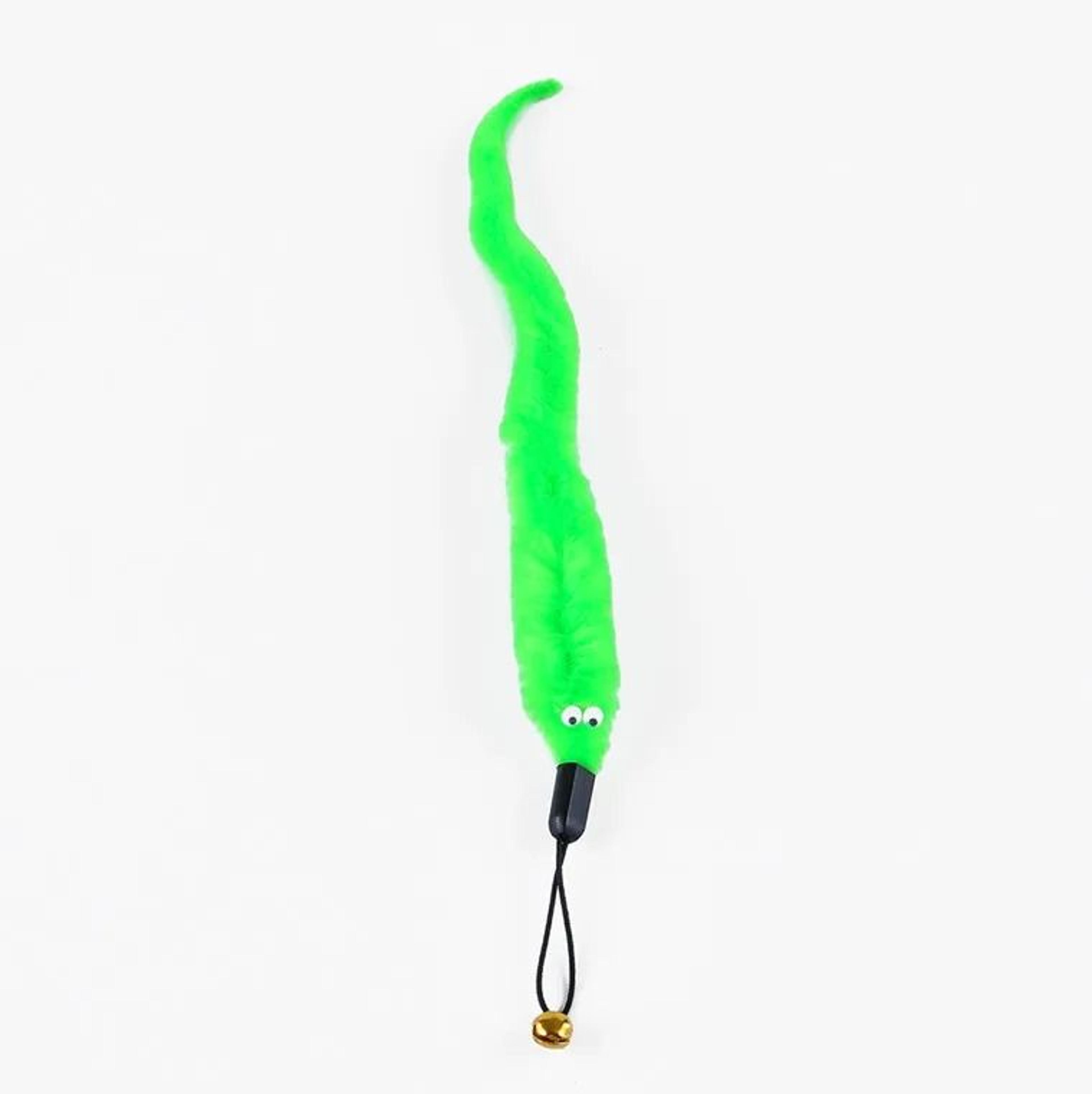 3 Pcs Cat Larva Toy Replacement Set With Bells 6