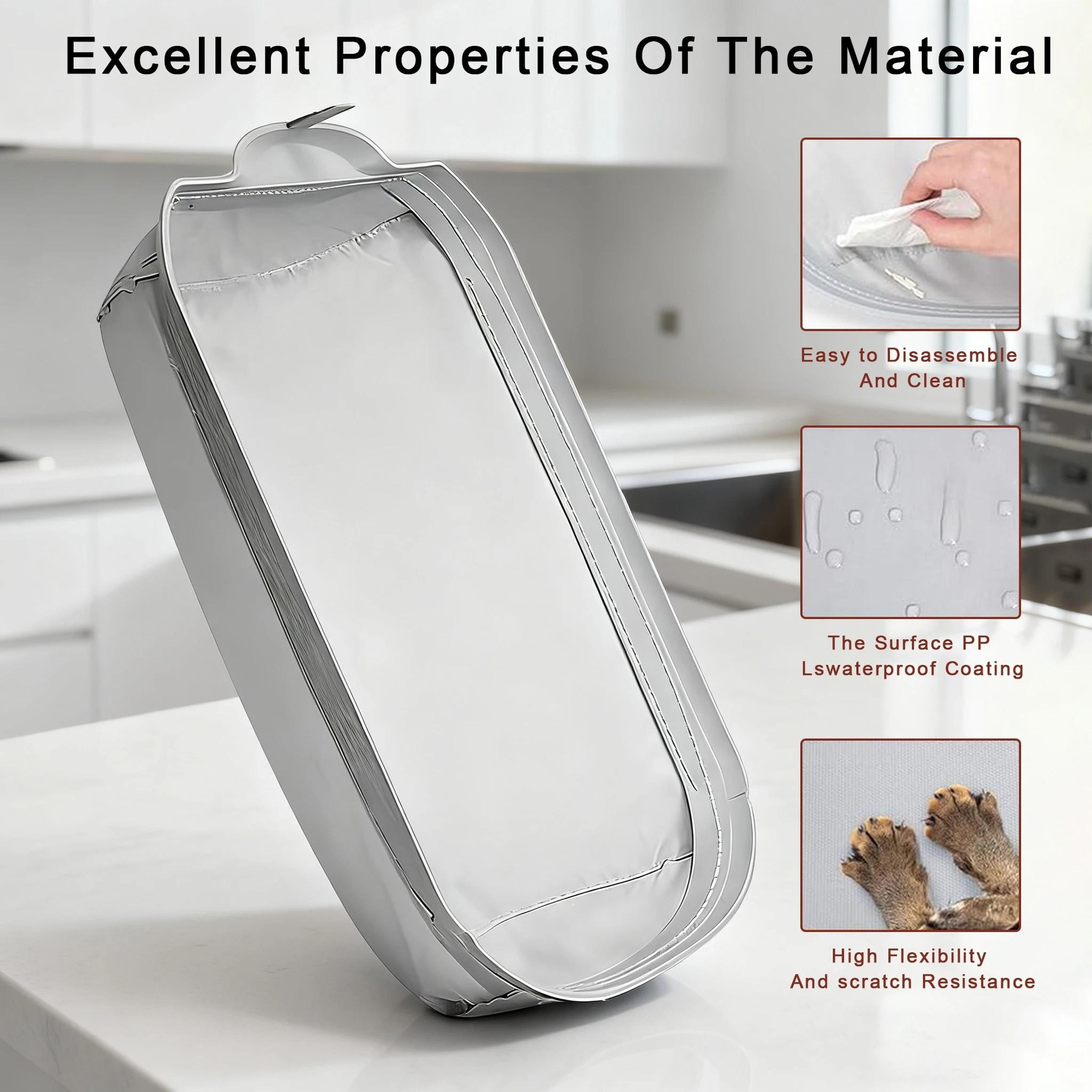 Automatic Cat Litter Box Replacement Soft Fabric Liner Mat 3