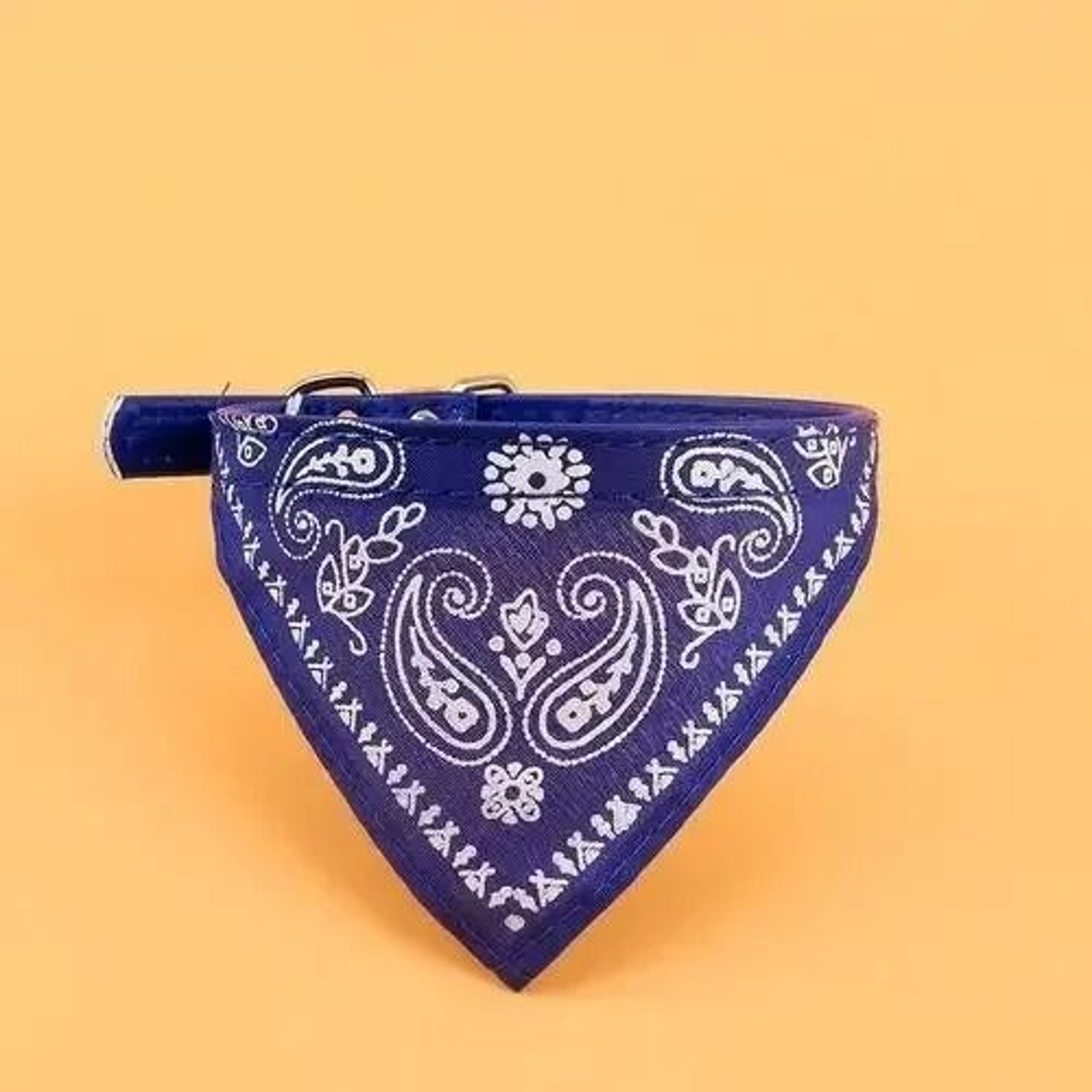 Lovely Adjustable Pet Triangular Scarf Bandana Collar 6