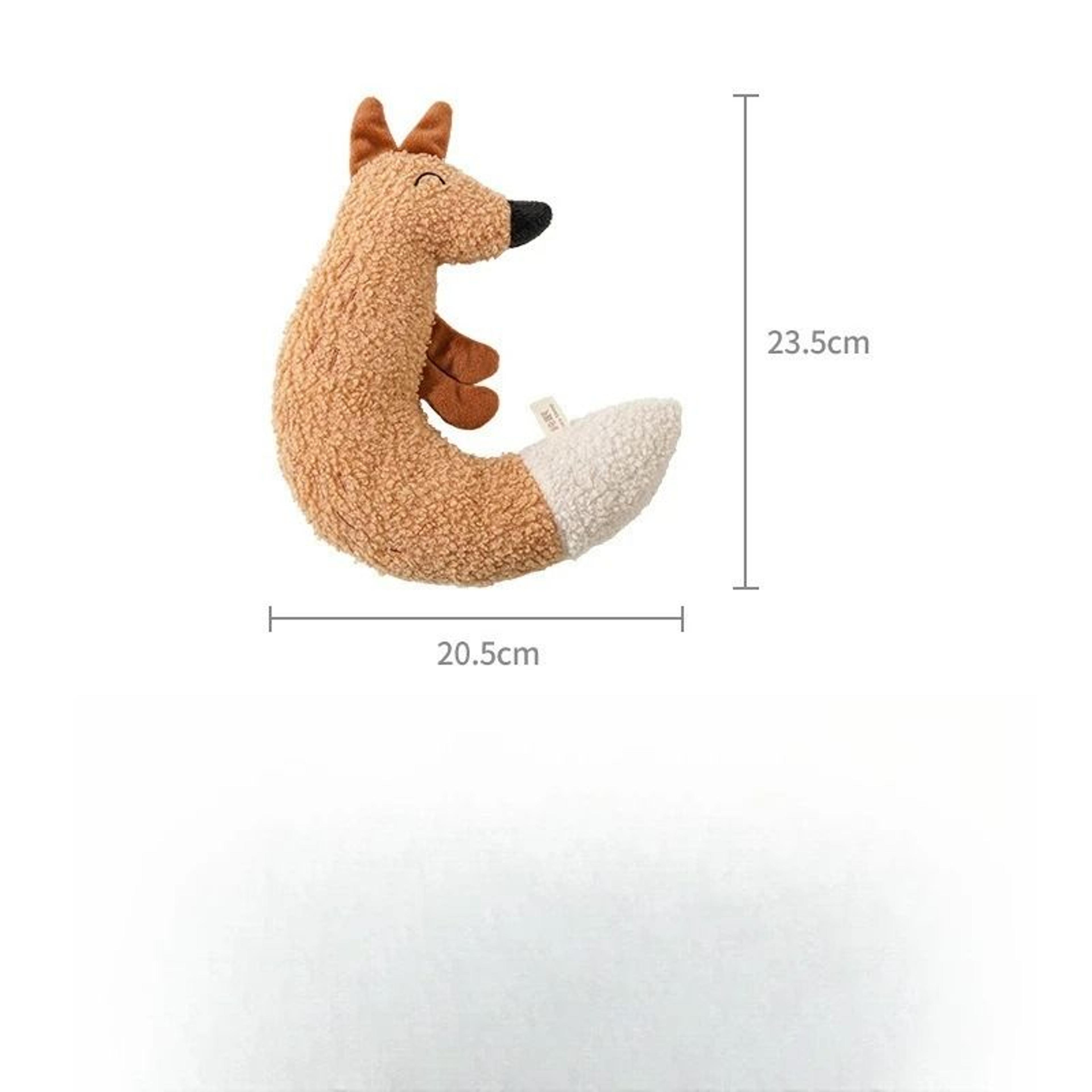 Interactive Plush Squeak And Chew Pet Toy 5