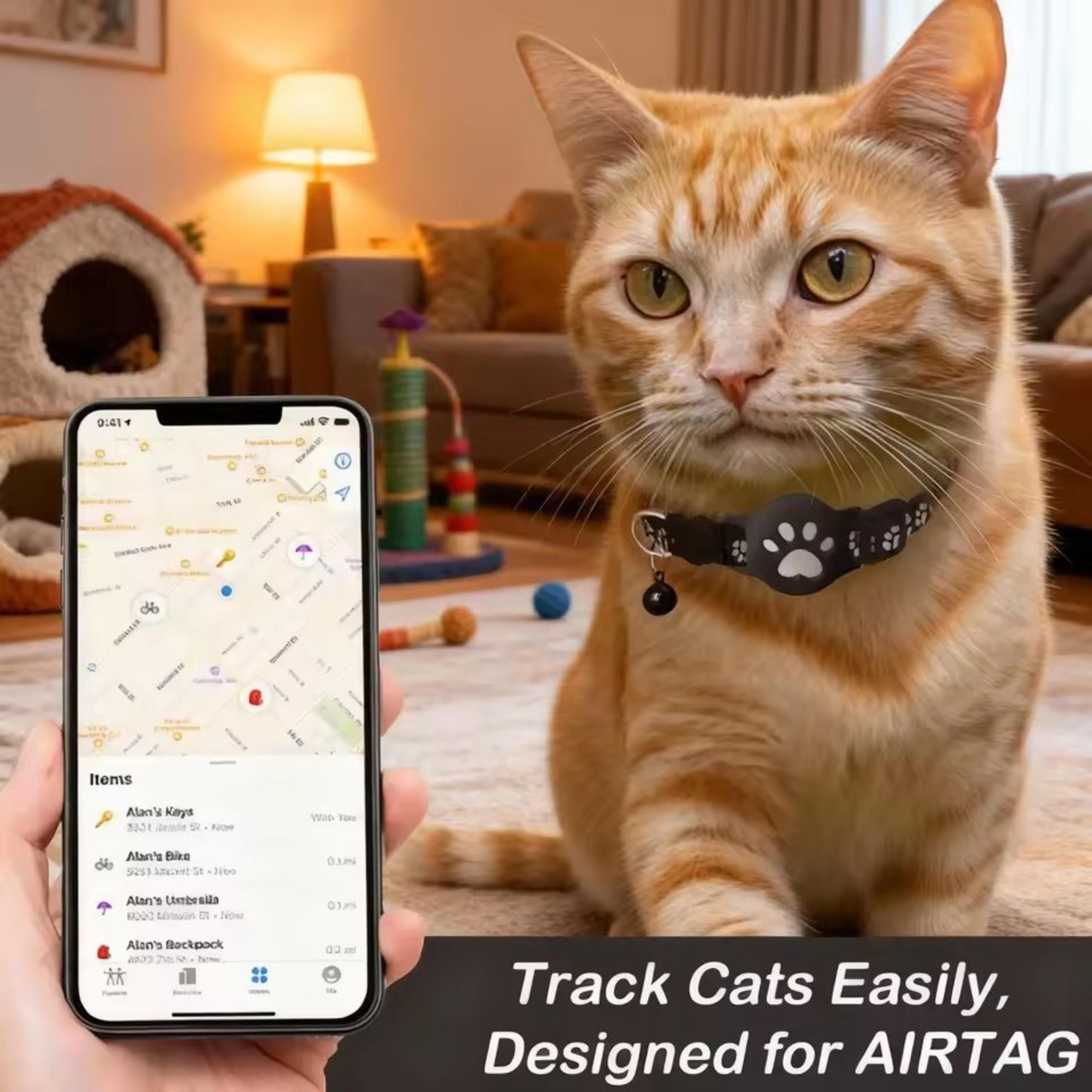 RealTime GPS Tracking Lightweight Cat Locator Collar 2
