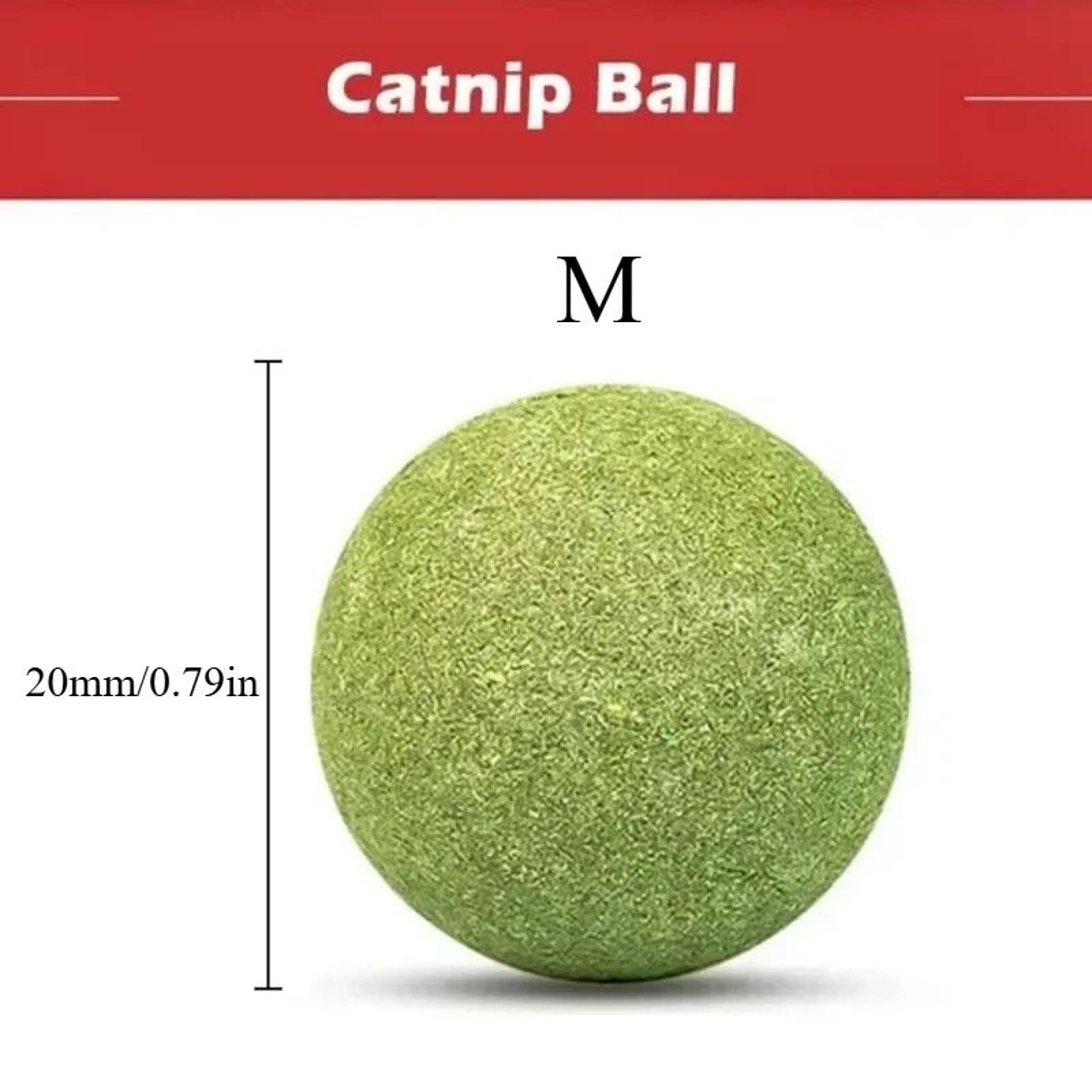 Natural Catnip Licker Ball Toy Set For Cats 7